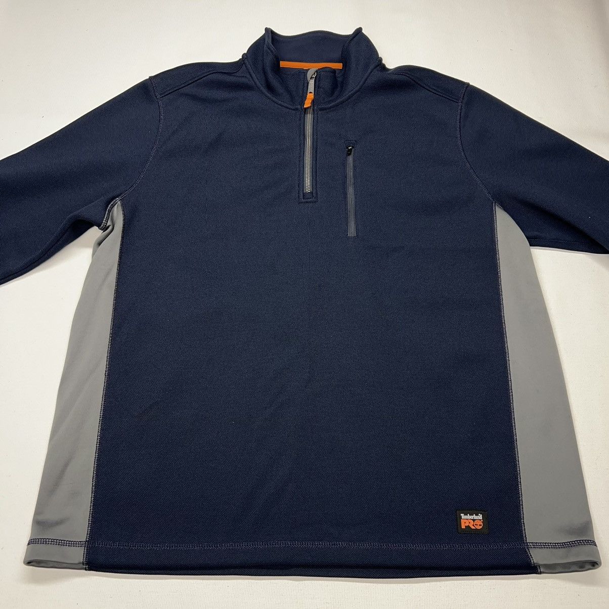 Timberland Timberland Pro 1/4 Zip Sweater Fleece Pullover Sweatshirt Size US XL / EU 56 / 4 - 2 Thumbnail