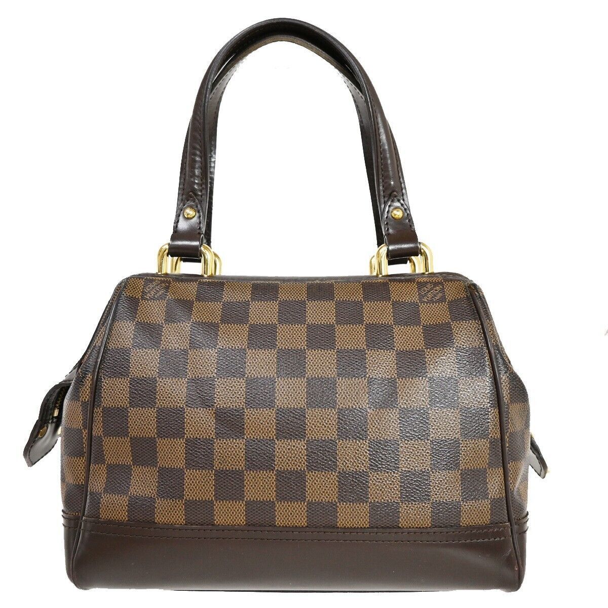 Louis Vuitton Louis Vuitton Knightsbridge Brown Canvas Handbag Size ONE SIZE - 3 Thumbnail