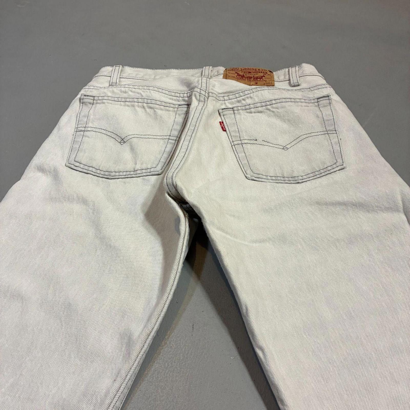 Levi's 80s Levi's Light Acid Wash 501 Jeans 27 x 29.5 Button-Fly Size US 28 / EU 44 - 5 Thumbnail