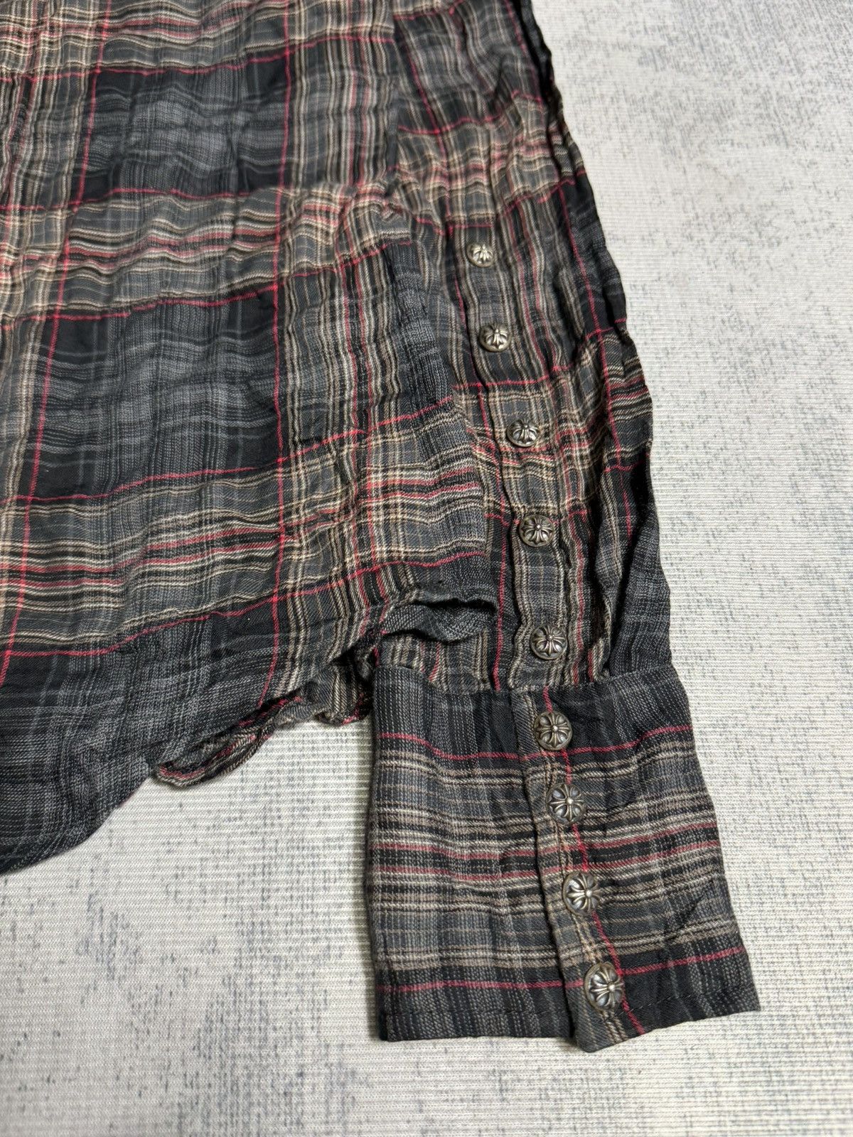 Chrome Hearts Chrome Hearts Easy Rider Flannel Shirt Size US S / EU 44-46 / 1 - 19 Thumbnail