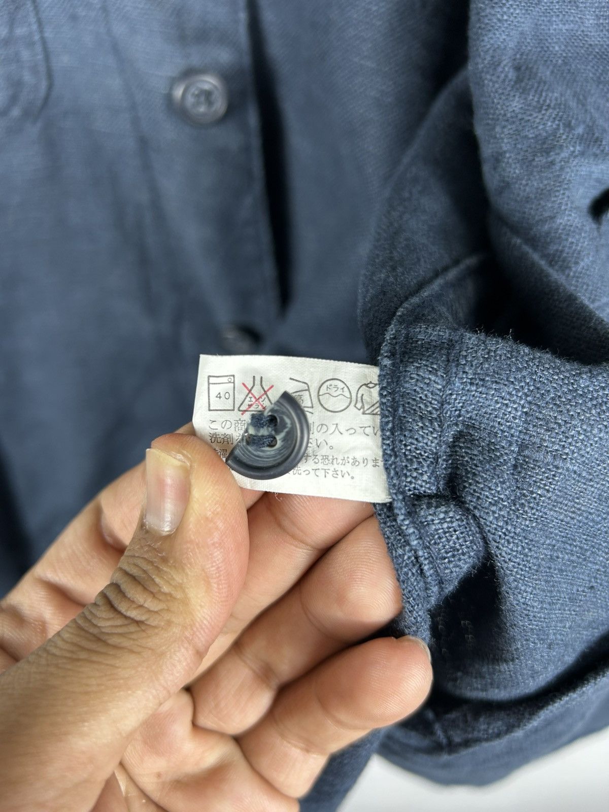 Uniqlo ⚡️Vintage Uniqlo Denim Button Chore Shirt Jacket Size US M / EU 48-50 / 2 - 12 Thumbnail