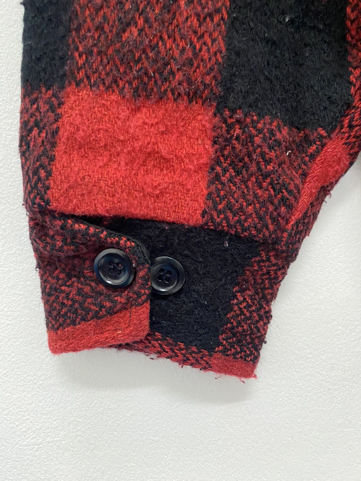 Flannel Vintage Melton Flannel Wool Jacket Size US M / EU 48-50 / 2 - 5 Thumbnail