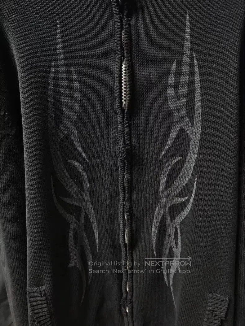 Balenciaga Balenciaga Dragon Pattern Zippered Sweater Size US XS / EU 42 / 0 - 2 Thumbnail