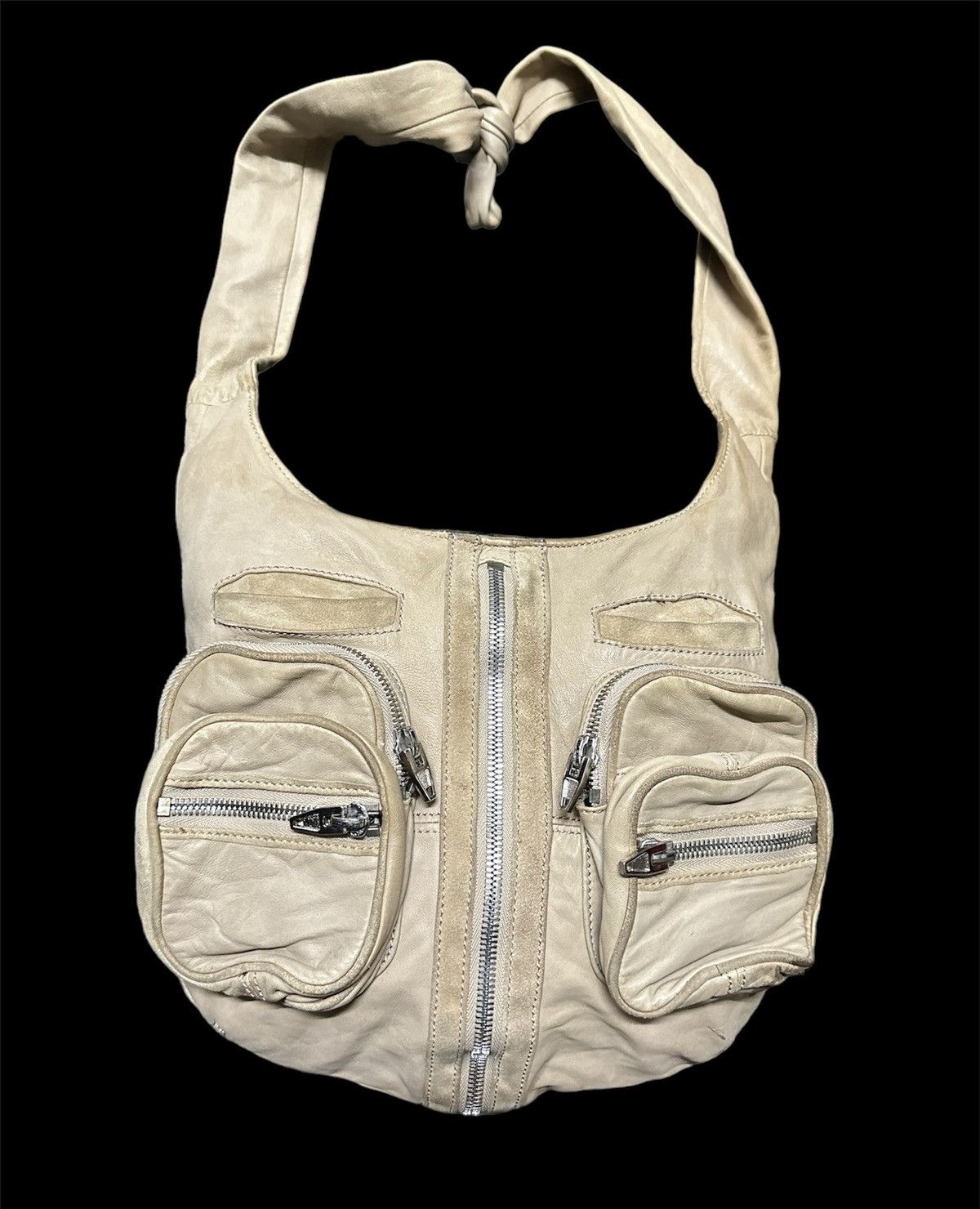 Alexander Wang Alexander Wang cream leather Leather Donna Knotted bag Size ONE SIZE - 1 Thumbnail
