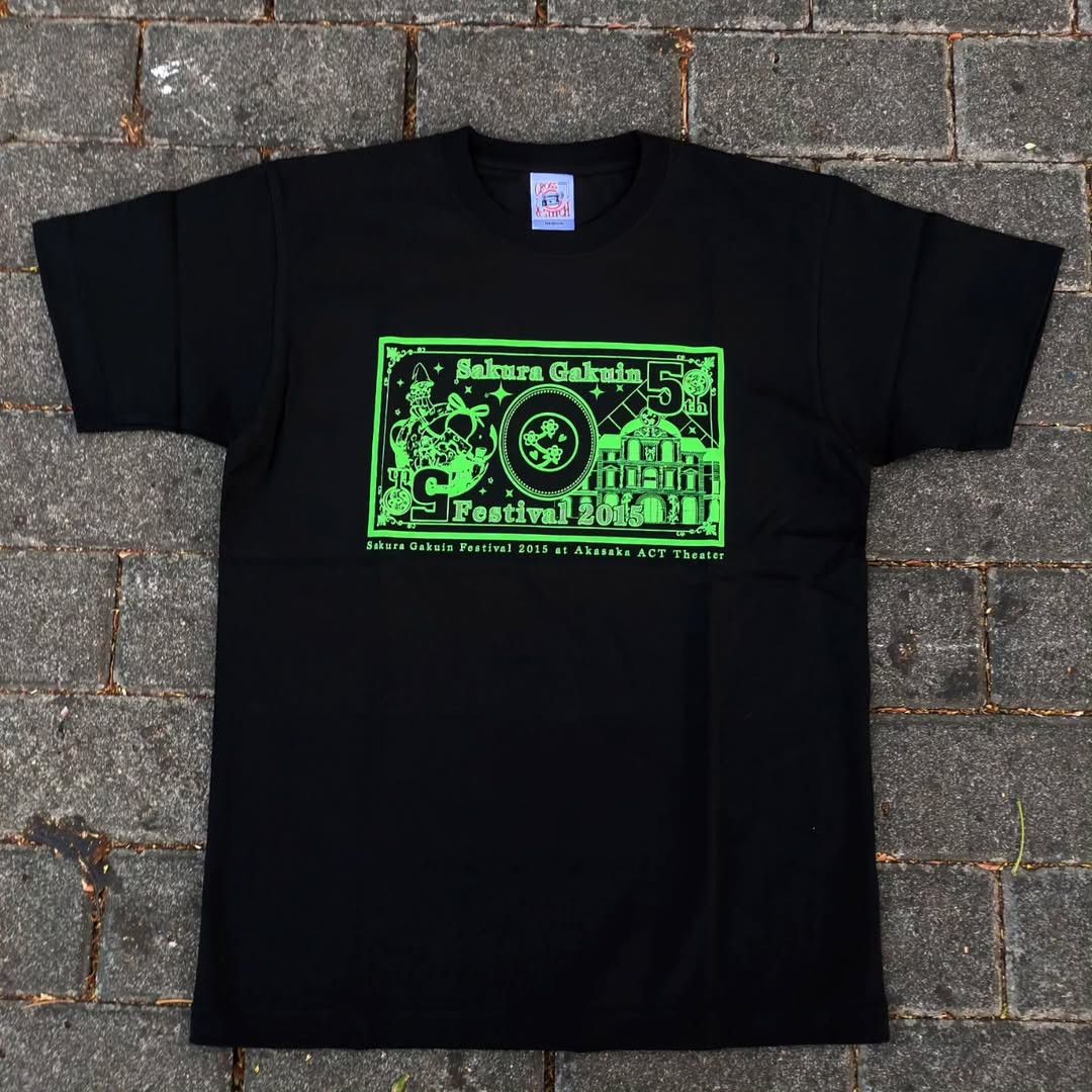 Band Tees Sakura Gakuin BABYMETAL Festival 2015 Idol Tee Size US M / EU 48-50 / 2 - 1 Thumbnail