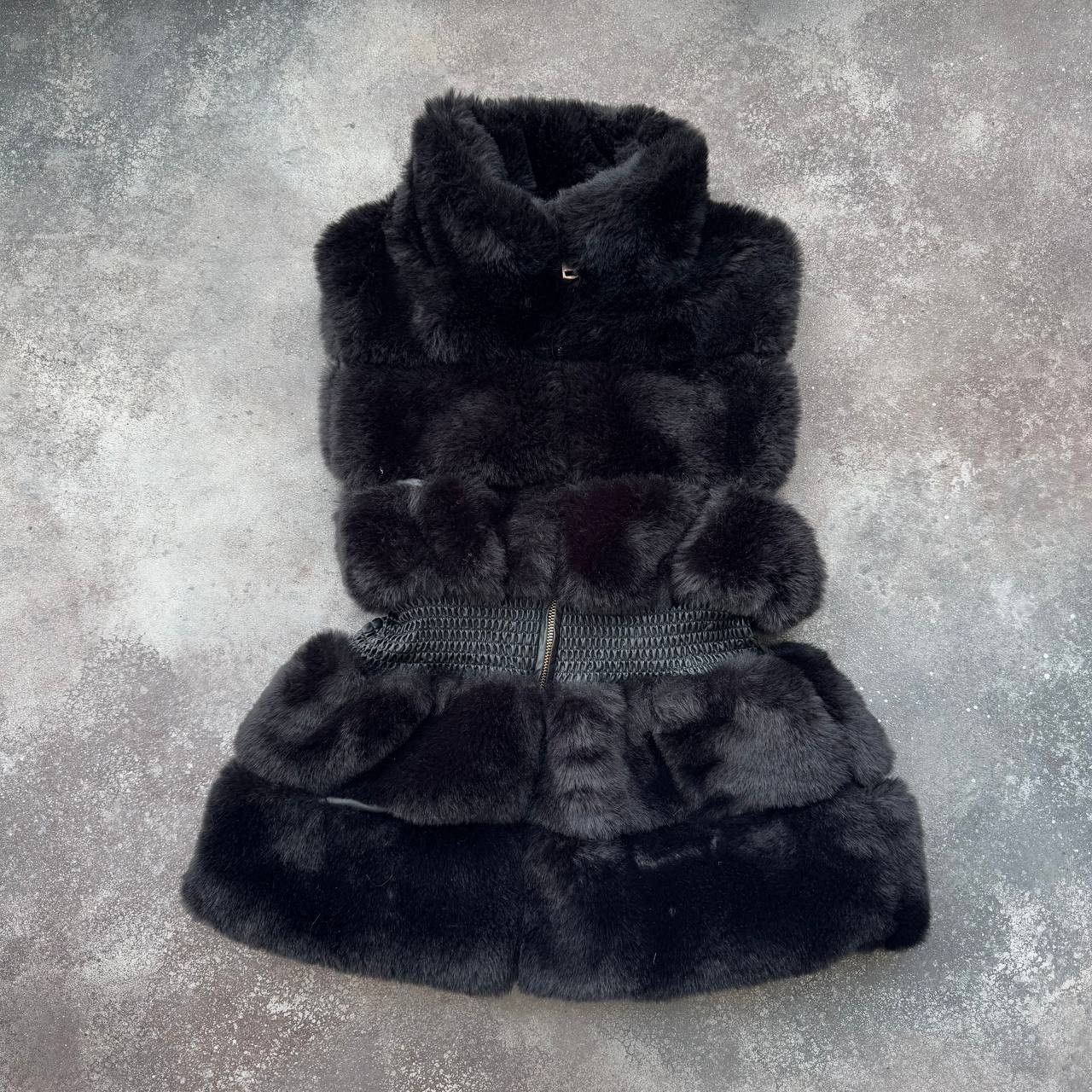 Japanese Brand × Vintage Amazing Vintage Faux Fur Vest Size M / US 6-8 / IT 42-44 - 1 Thumbnail