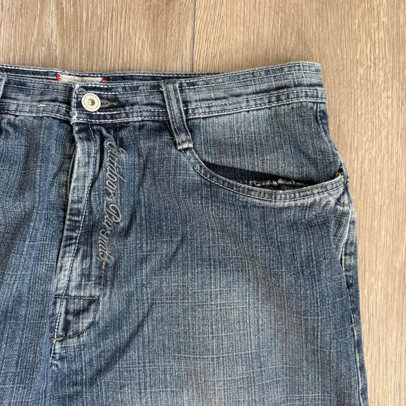 Enyce Vintage y2k enyce super baggy denim jeans Size US 38 / EU 54 - 7 Thumbnail