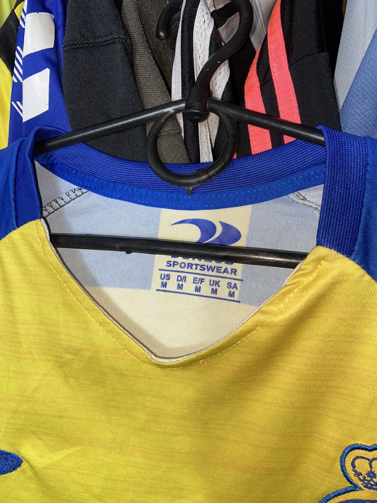 Vintage AL NASSR SOCCER FOOTBALL JERSEY RONALDO #7 BLOCK CORE SHIRT Size US M / EU 48-50 / 2 - 3 Thumbnail