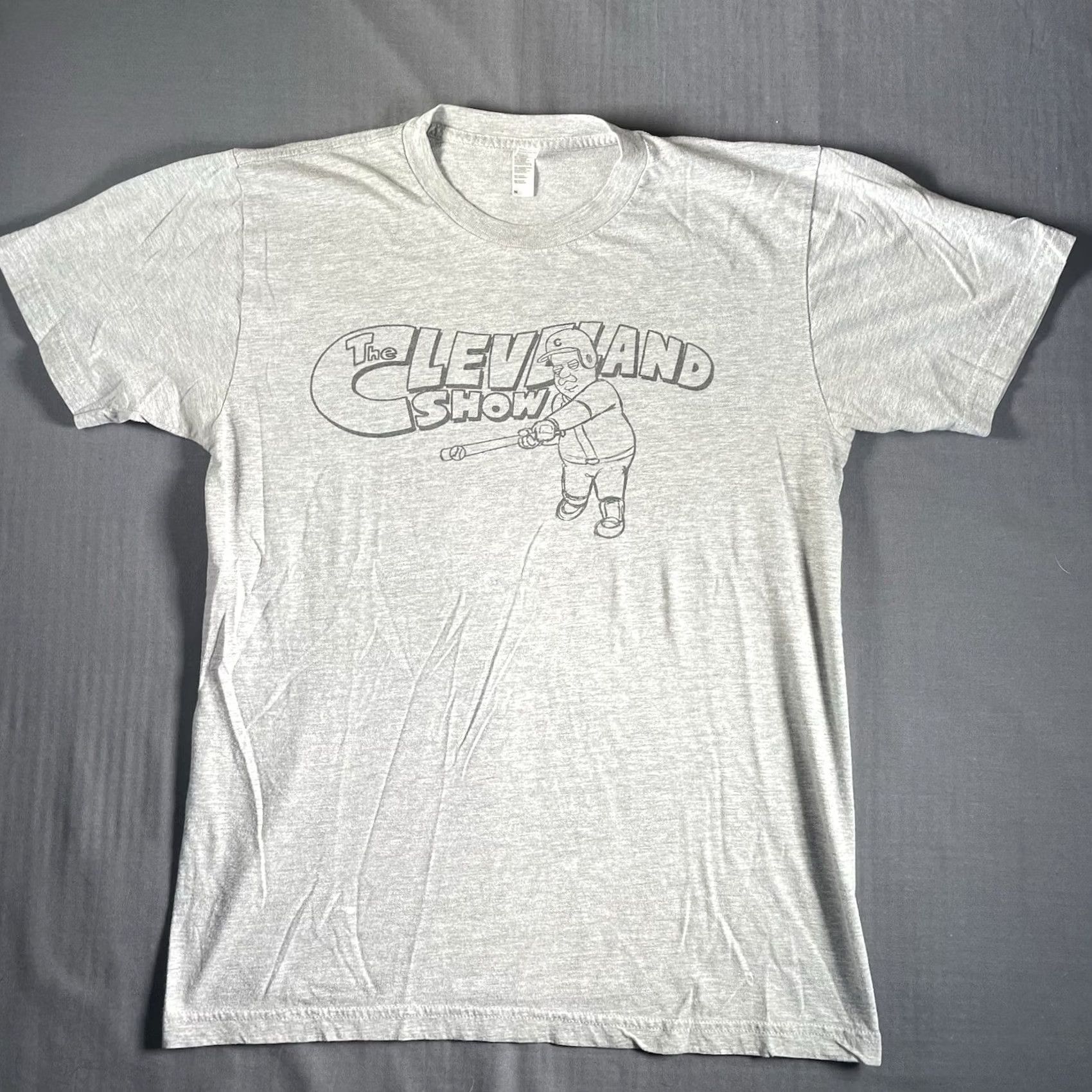 Vintage Cleveland Show Shirt Men’s Medium Family Guy American Dad RARE PROMO CREW Shirt Shirt Gray Mens Family Guy Dad 90s? Size US M / EU 48-50 / 2 - 3 Thumbnail