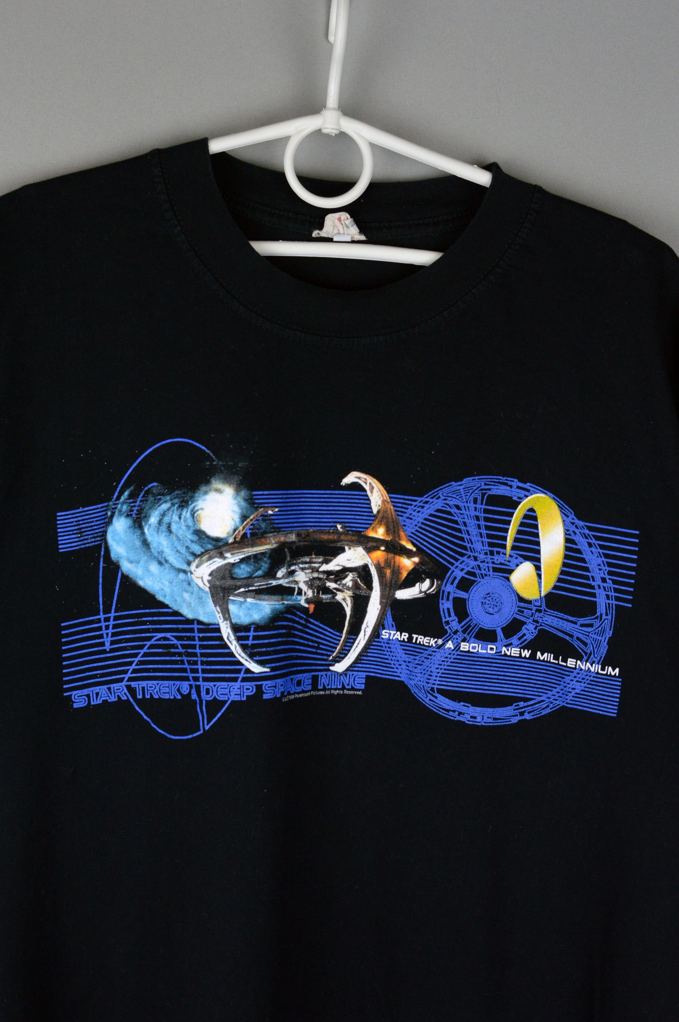 Vintage Vintage Star Trek Deep Space Nine 1999 t shirt Size US L / EU 52-54 / 3 - 2 Thumbnail