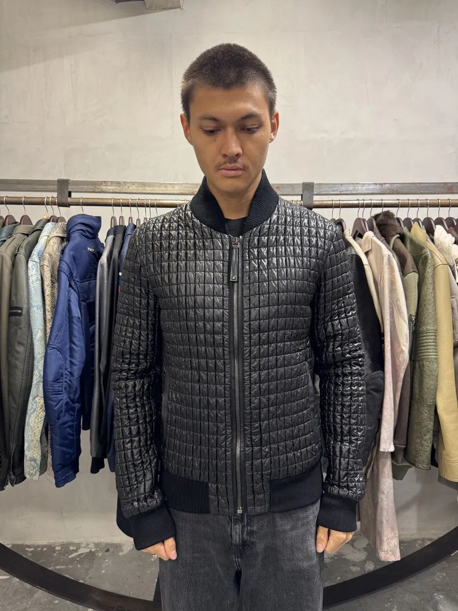 Dolce & Gabbana 2010s Dolce & Gabbana Black Quilted Light Jacket Size US L / EU 52-54 / 3 - 3 Thumbnail
