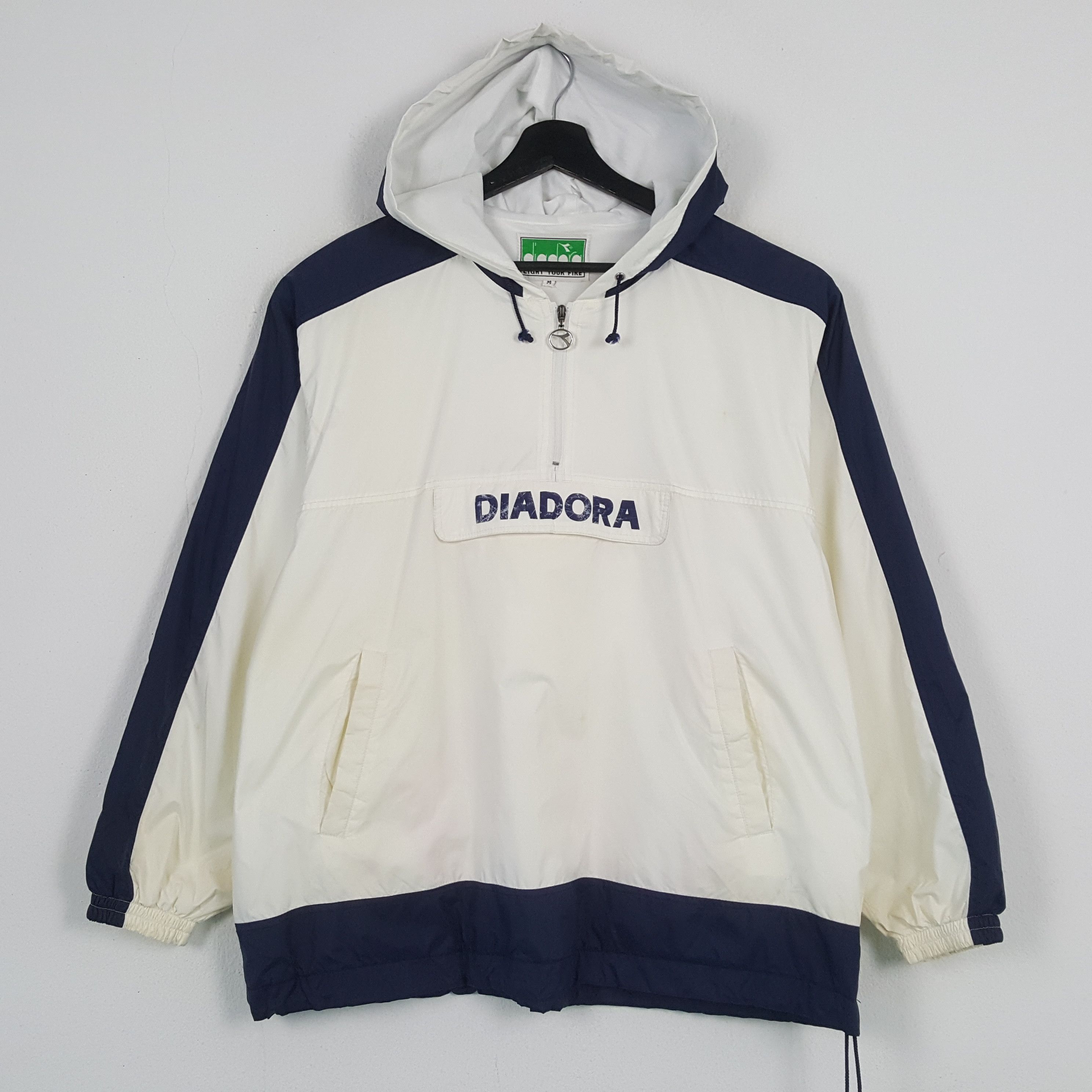 Diadora DIADORA Sportswear Style Half Zipper Jacket C287N27 Size US L / EU 52-54 / 3 - 1 Thumbnail
