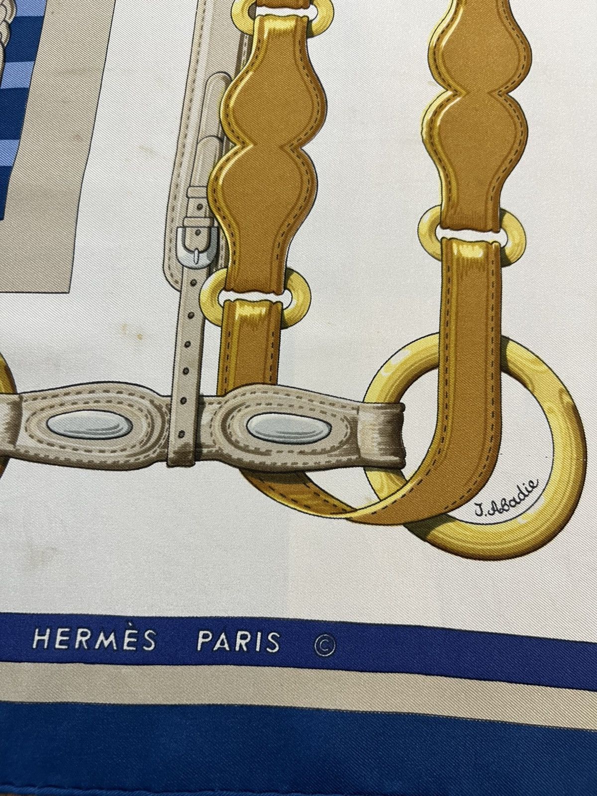 Hermes Vintage Hermes Silk Scarft Size ONE SIZE - 3 Thumbnail