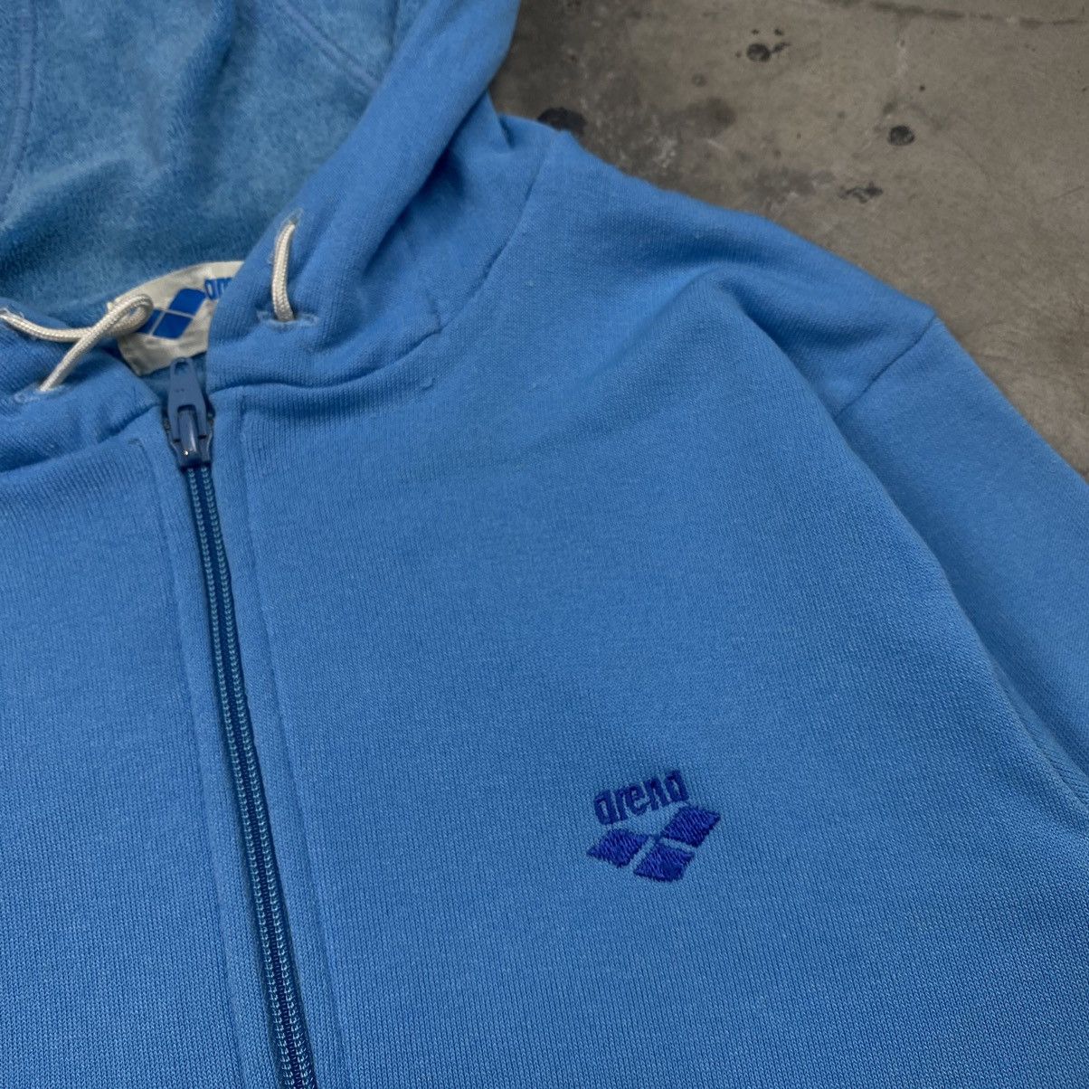 Descente × Japanese Brand 90s Arena Sports by Descente Slimfit Zipped Up Size US S / EU 44-46 / 1 - 3 Thumbnail