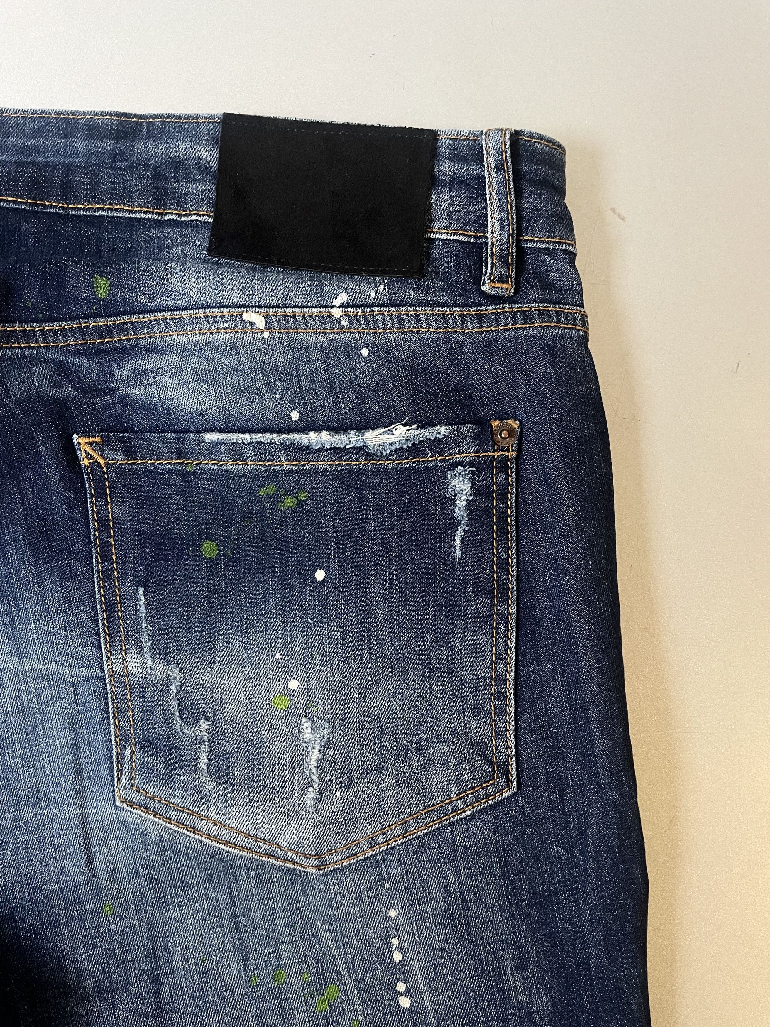 Dsquared2 Rare Dsquared 2 blue denim jeans Size US 36 / EU 52 - 7 Thumbnail