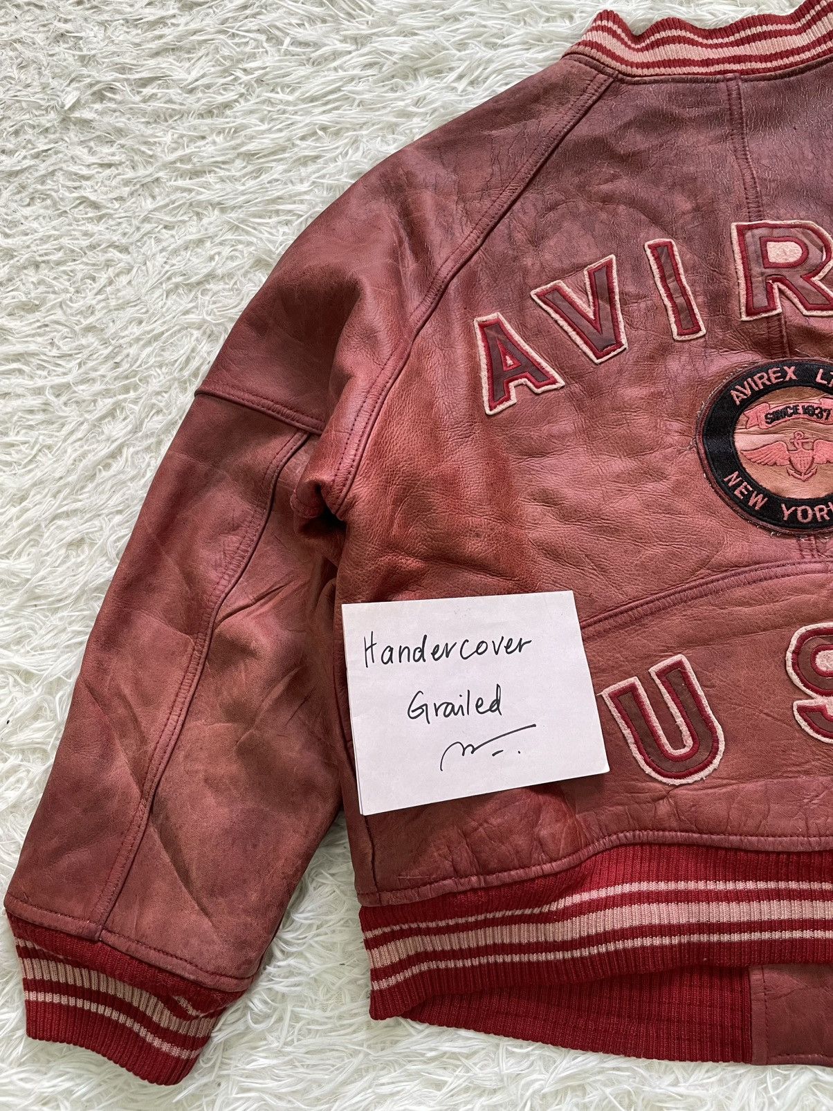 Avirex Vintage Avirex Usa Leather Jacket Size US M / EU 48-50 / 2 - 8 Thumbnail