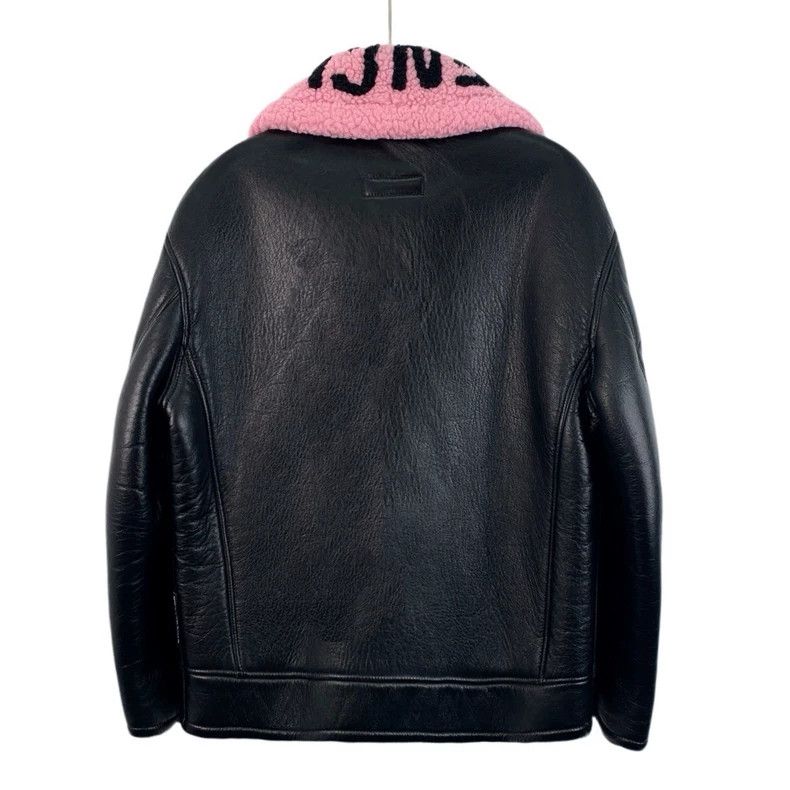 Other Balenciaga size 34 Black sheepskin logo monogrammed fur co Size XXS / US 00 / IT 34 - 2 Thumbnail