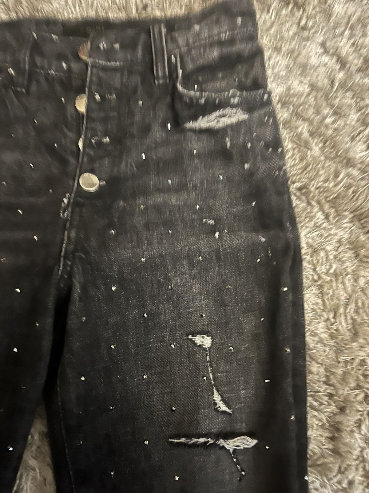Amiri Amiri NWOT Rhinestone Jeans Size 24" / US 00 / IT 34 - 7 Thumbnail