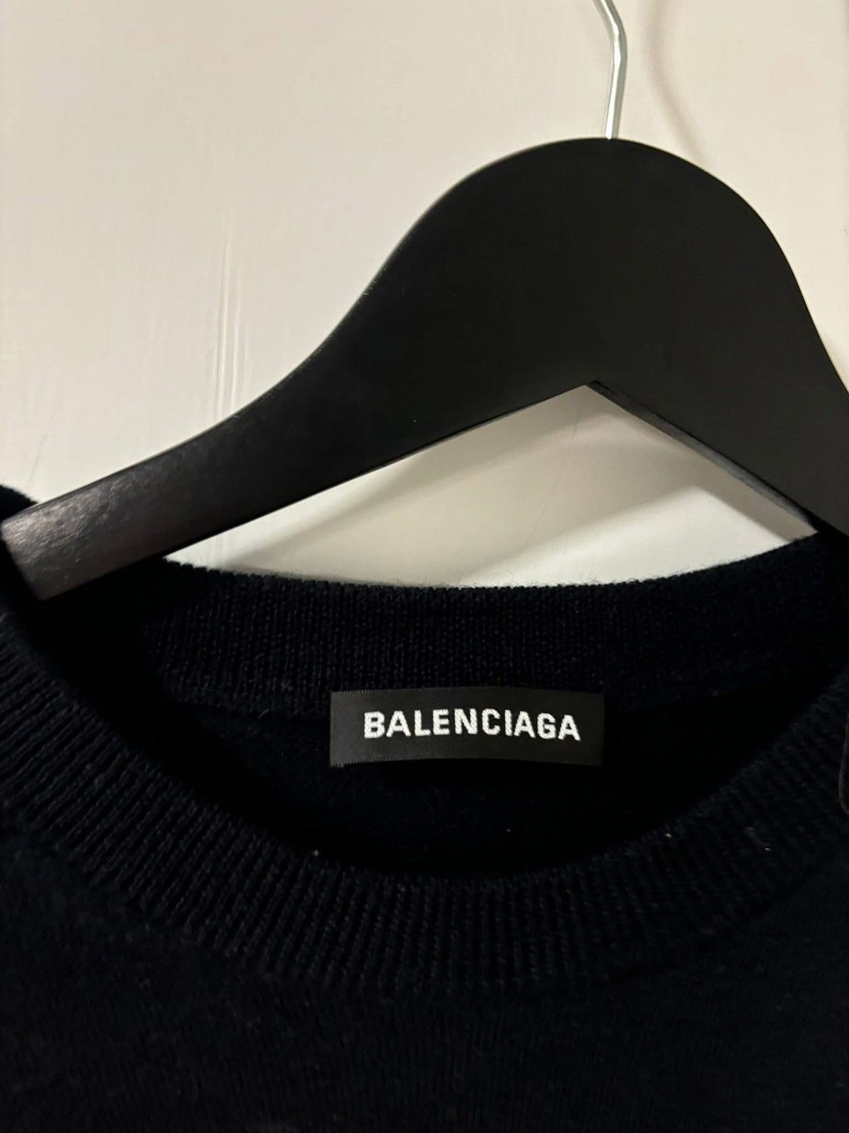 Balenciaga Wool logo Size US XL / EU 56 / 4 - 2 Thumbnail