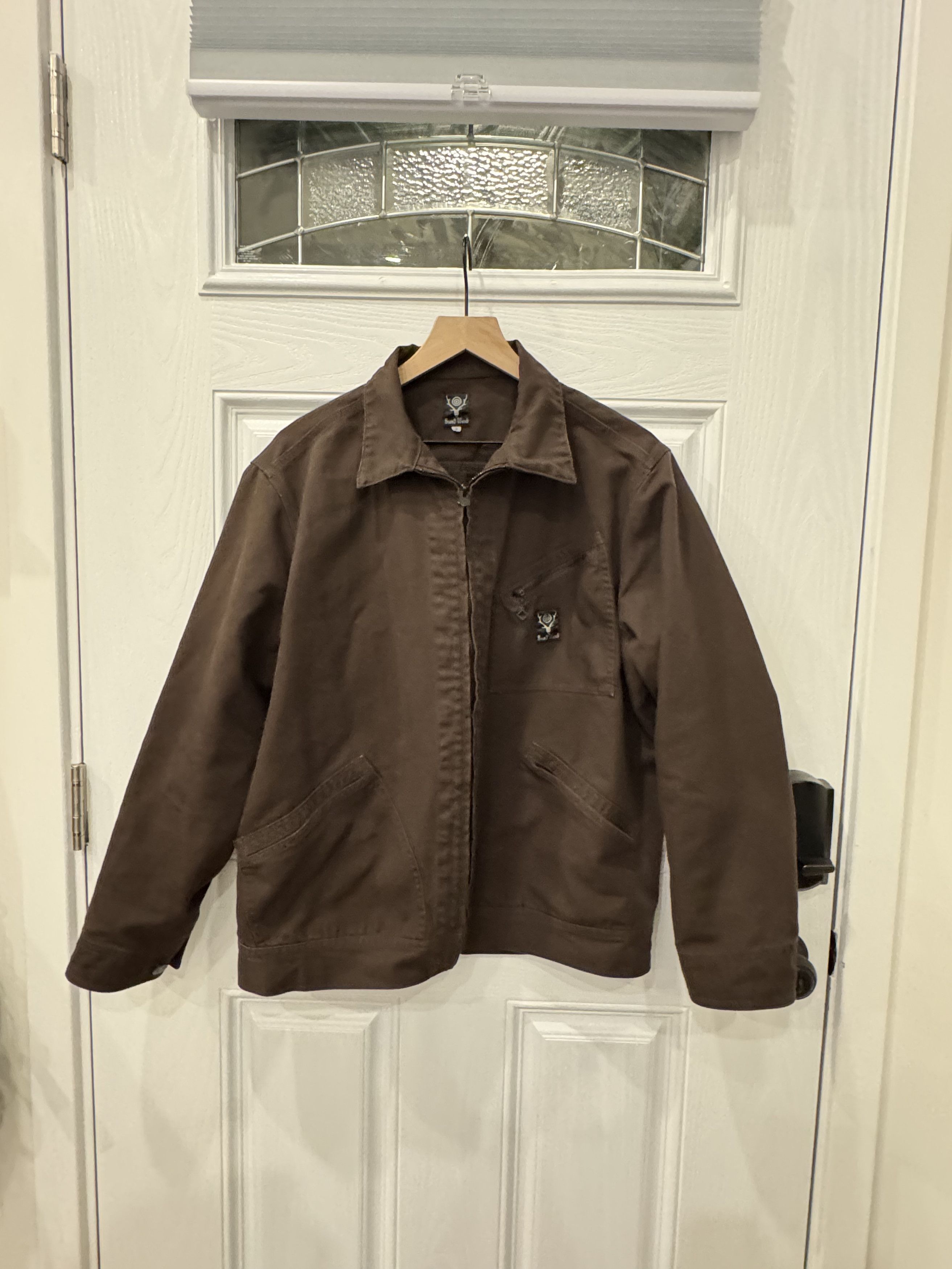 South2 West8 South2 West8 Brown Work Jacket Size US S / EU 44-46 / 1 - 3 Thumbnail