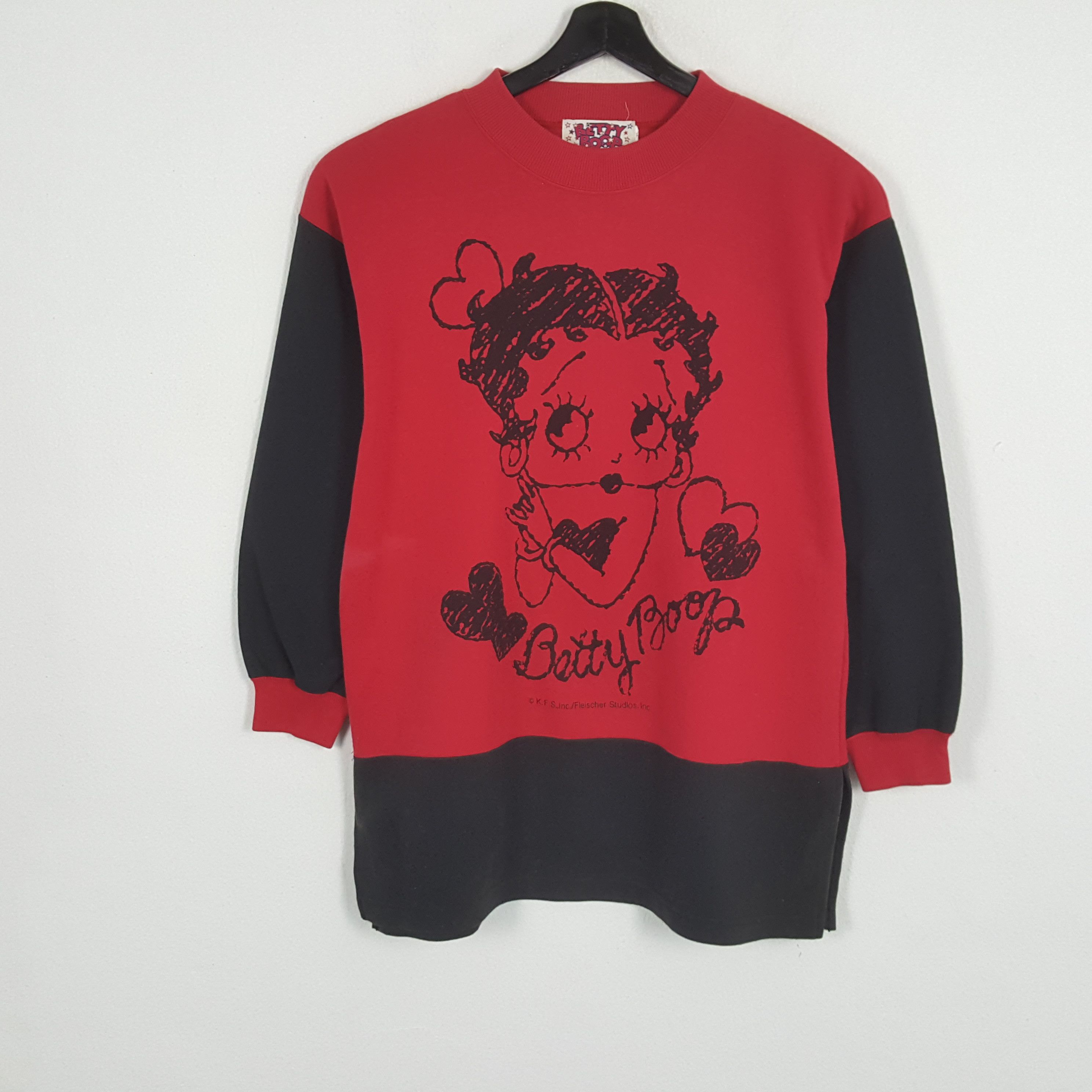 Cartoon Network × Vintage BETTY BOOP Cartoon Character Vintage Sweatshirt Size US M / EU 48-50 / 2 - 1 Thumbnail