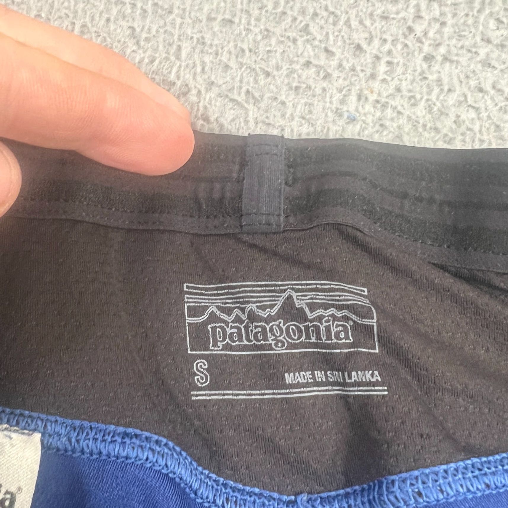 Patagonia Patagonia Endless Run Tights Blue Women’s Size Small Logo 24810 Size ONE SIZE - 3 Thumbnail