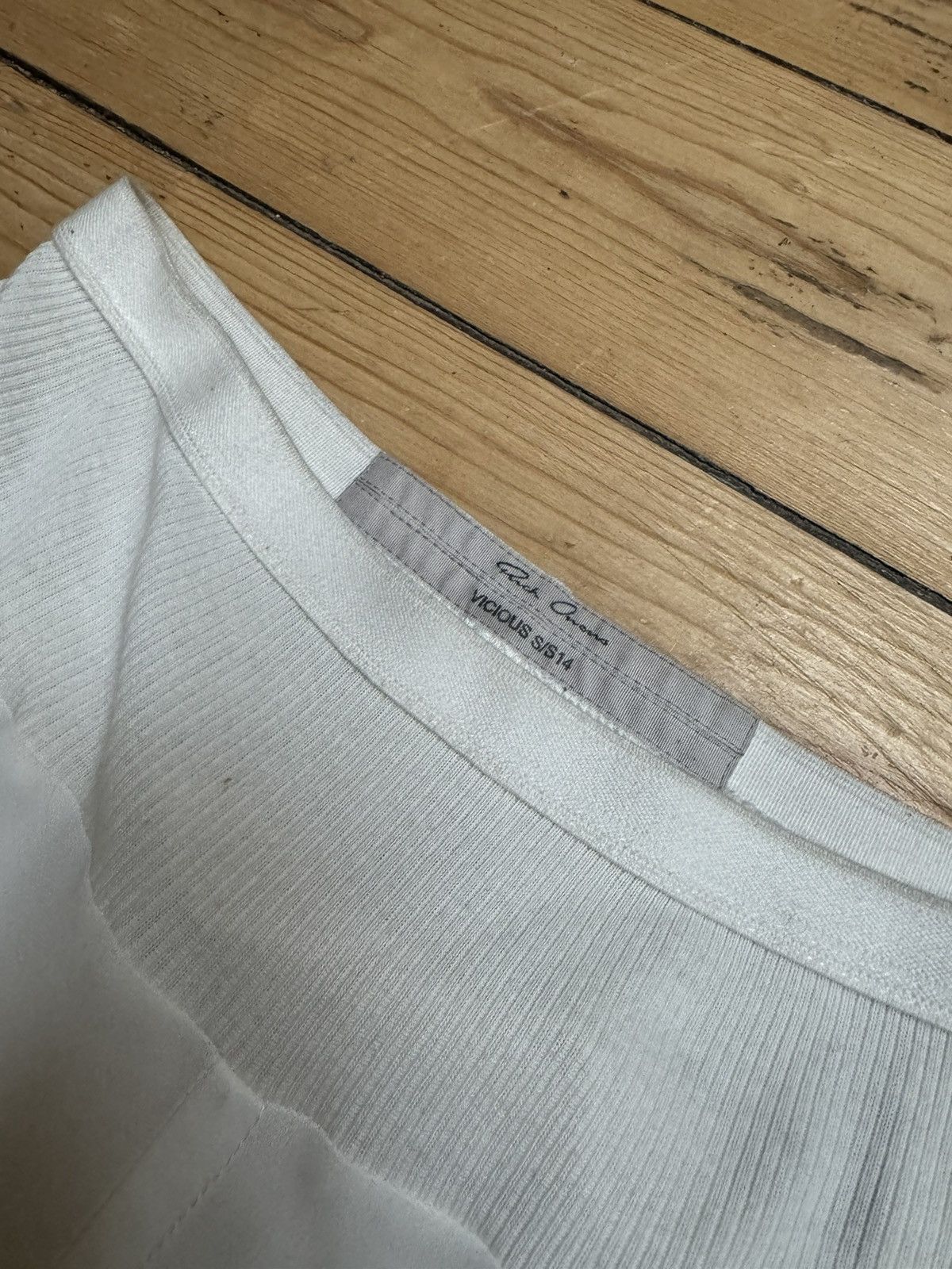 Rick Owens Rick Owens SS14 “Vicious” White Pants Size 25" / US 0 / IT 36 - 2 Thumbnail