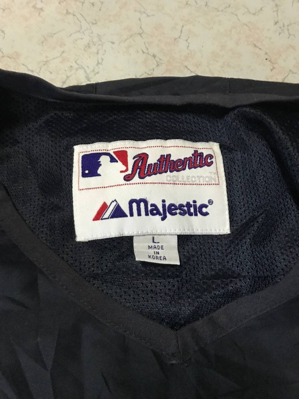 Majestic × New York Yankees × Vintage Vintage New York Yankees Pullover Size US L / EU 52-54 / 3 - 6 Thumbnail