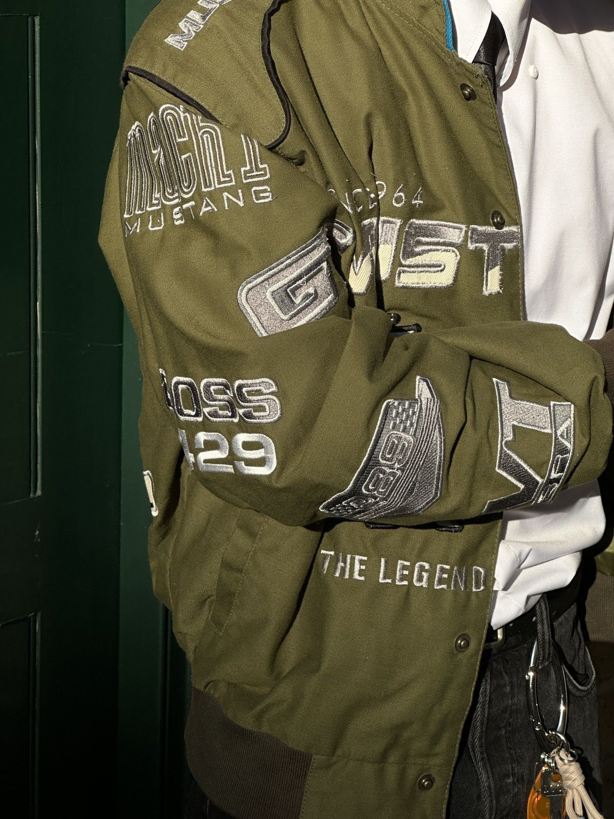 Ford × Mustang × NASCAR Vintage Ford Mustang Racing Jacket Size US M / EU 48-50 / 2 - 3 Thumbnail
