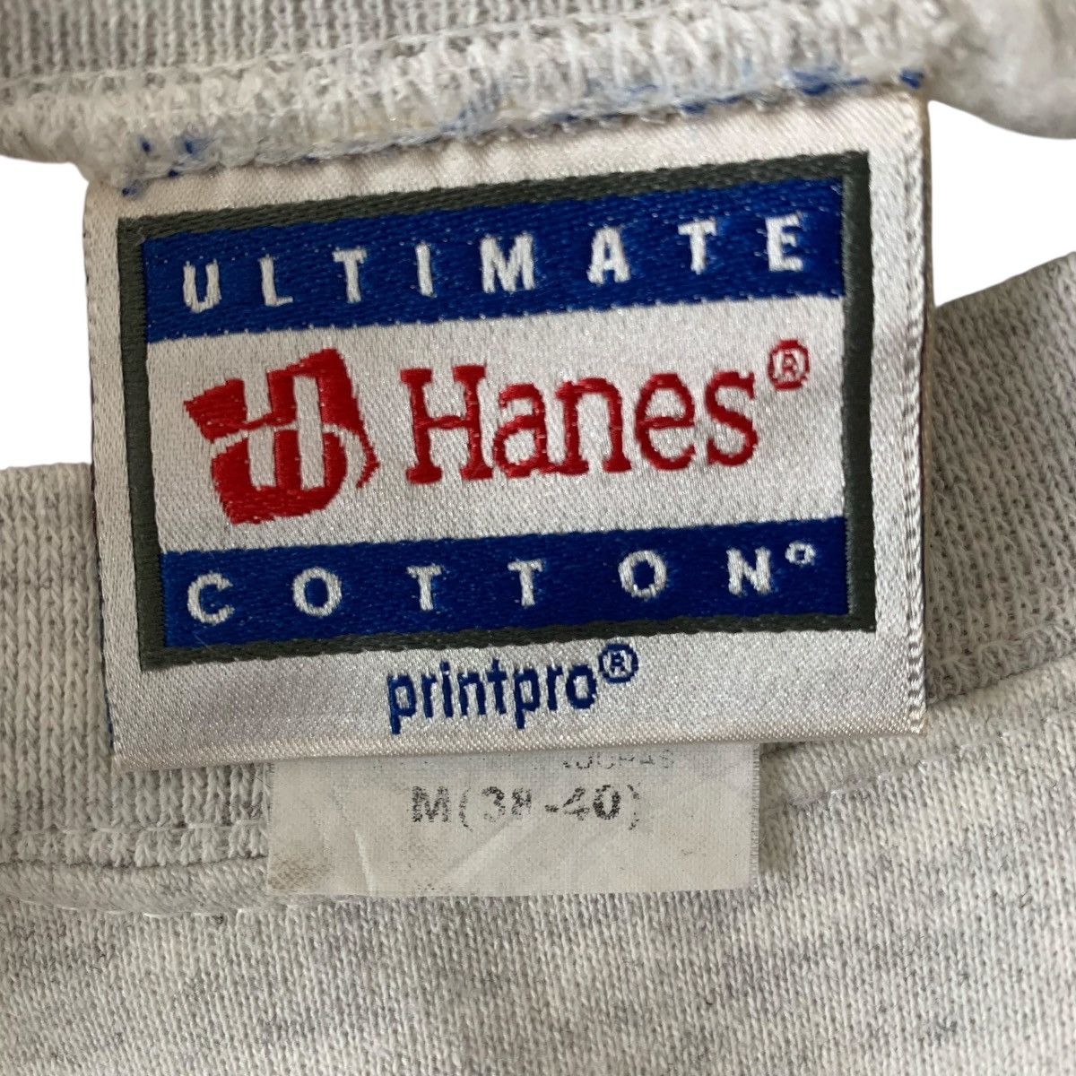 Hanes Vintage Hanes Printpro StreetWear Crewneck Sweatshirt Size US M / EU 48-50 / 2 - 9 Thumbnail