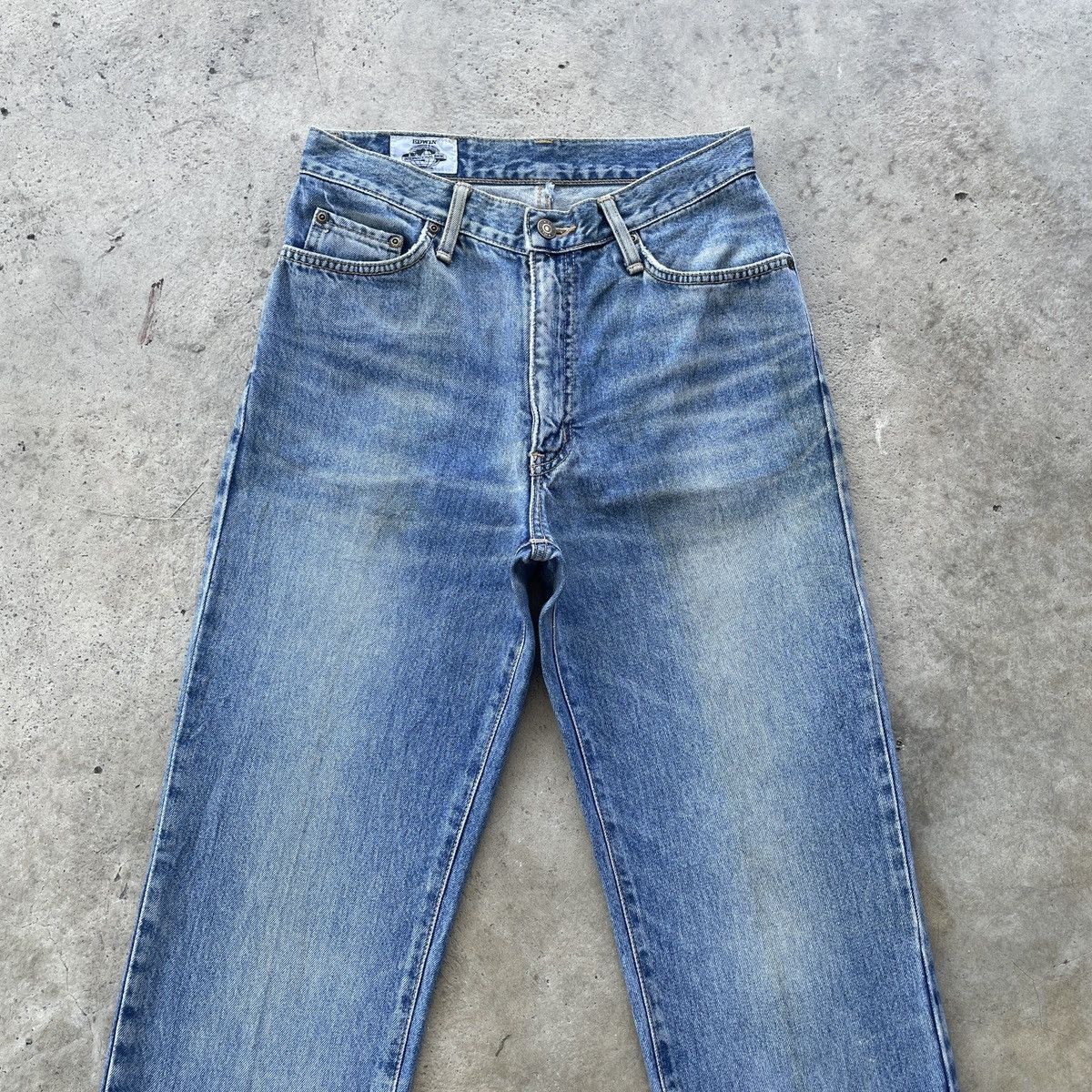 Edwin W28x32 Vintage Edwin Faded Jeans Pants Denim Size US 28 / EU 44 - 3 Thumbnail