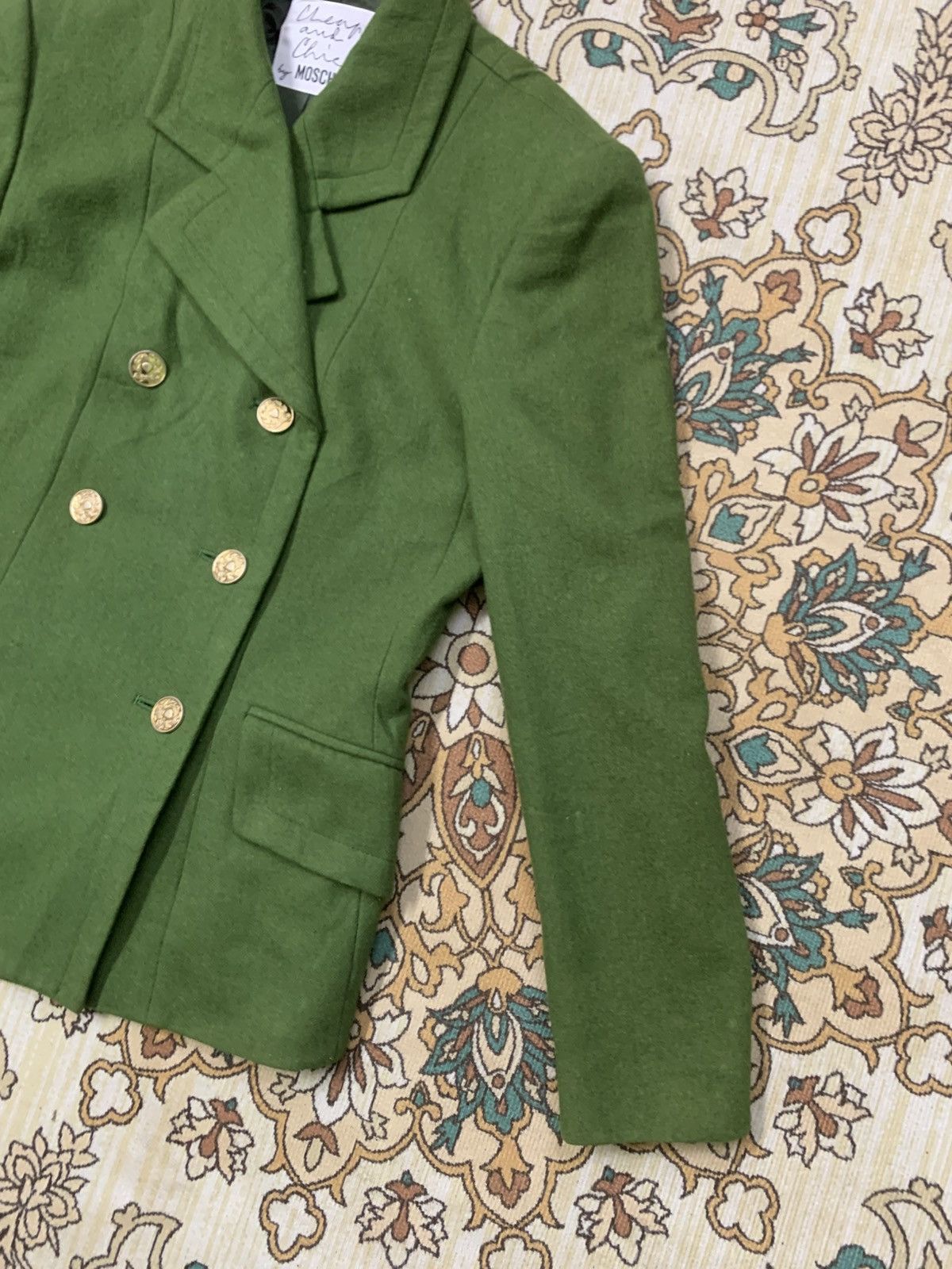 Moschino MOSCHINO BLAZER WOOL Size S / US 4 / IT 40 - 3 Thumbnail