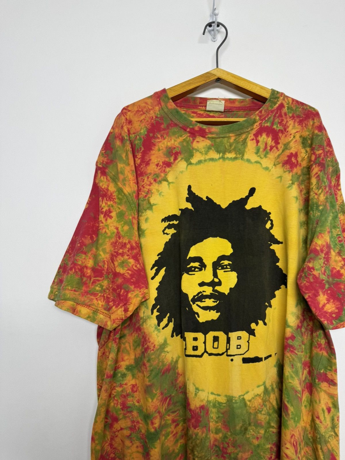 Bob Marley Vintage 00s Bob Marley Jamaica one love one heart tshirt Size US XL / EU 56 / 4 - 6 Thumbnail
