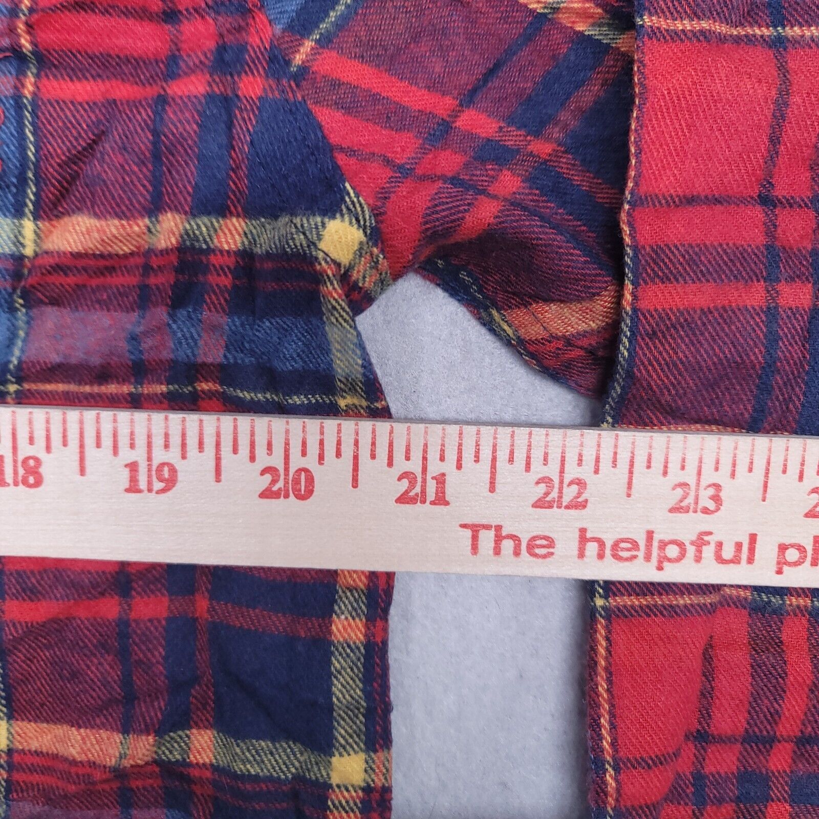 VSTR VSTR Casual Button Up Hoodie Mens Size XL Blue Red Plaid Size US XL / EU 56 / 4 - 8 Thumbnail