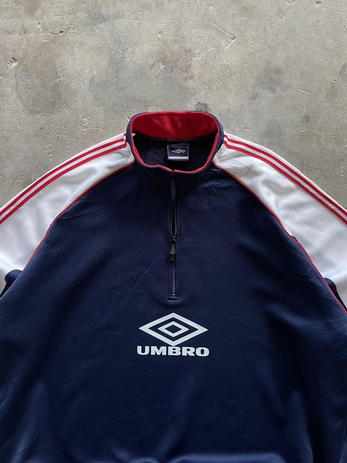 Umbro 90s - umbro half zipp Size US XL / EU 56 / 4 - 3 Thumbnail