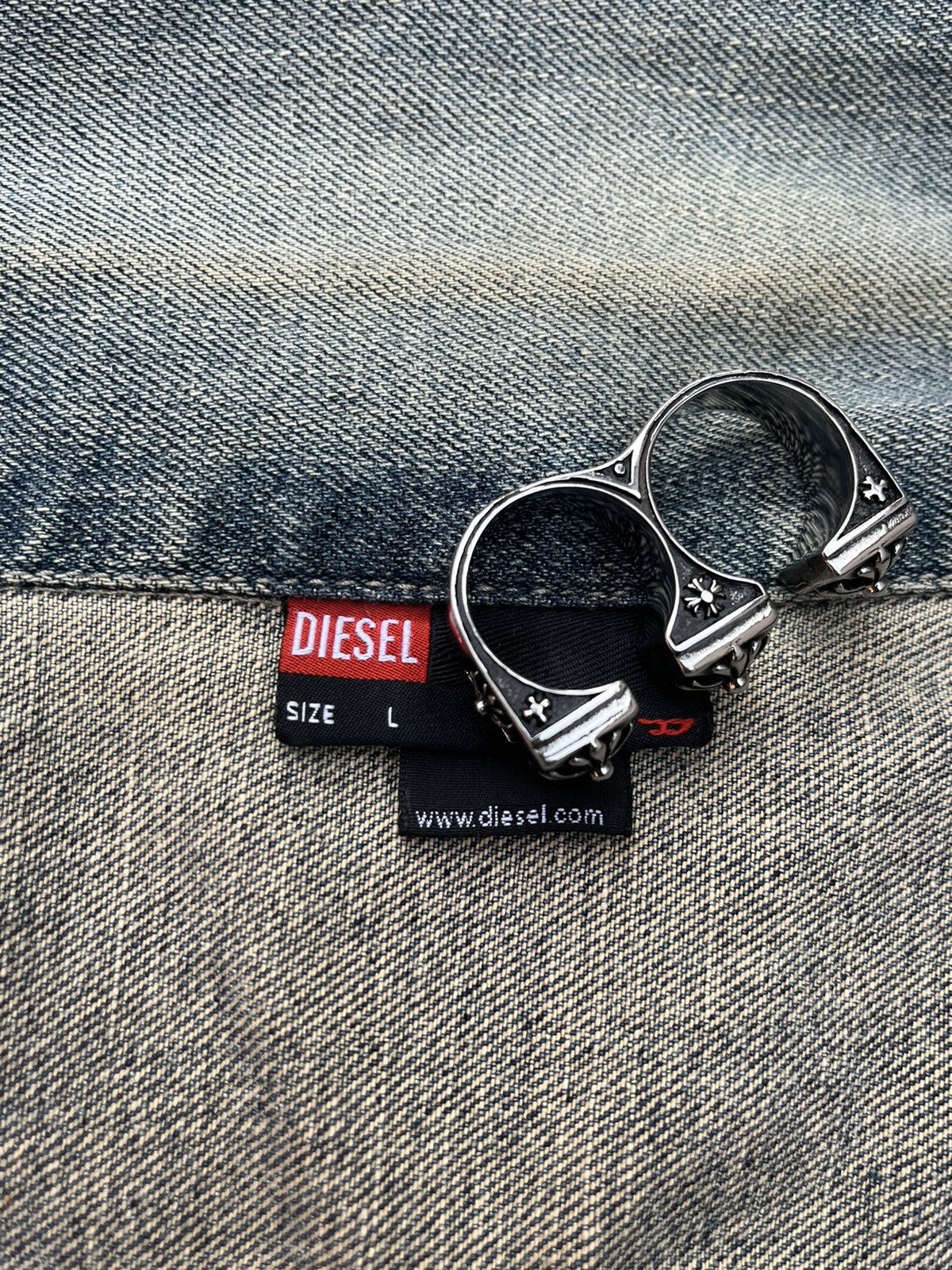 Diesel VINTAGE DIESEL ⛽️ CROPPED DENIM JACKET Size US XS / EU 42 / 0 - 4 Thumbnail
