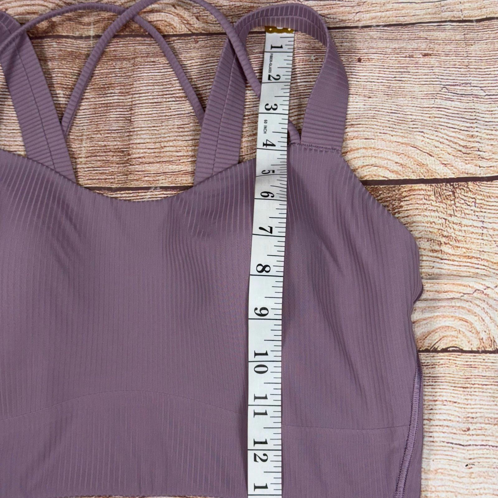 Lululemon Lululemon Like a Cloud Longline Ribbed Bra Size 4 D/DD Cups Size ONE SIZE - 11 Thumbnail