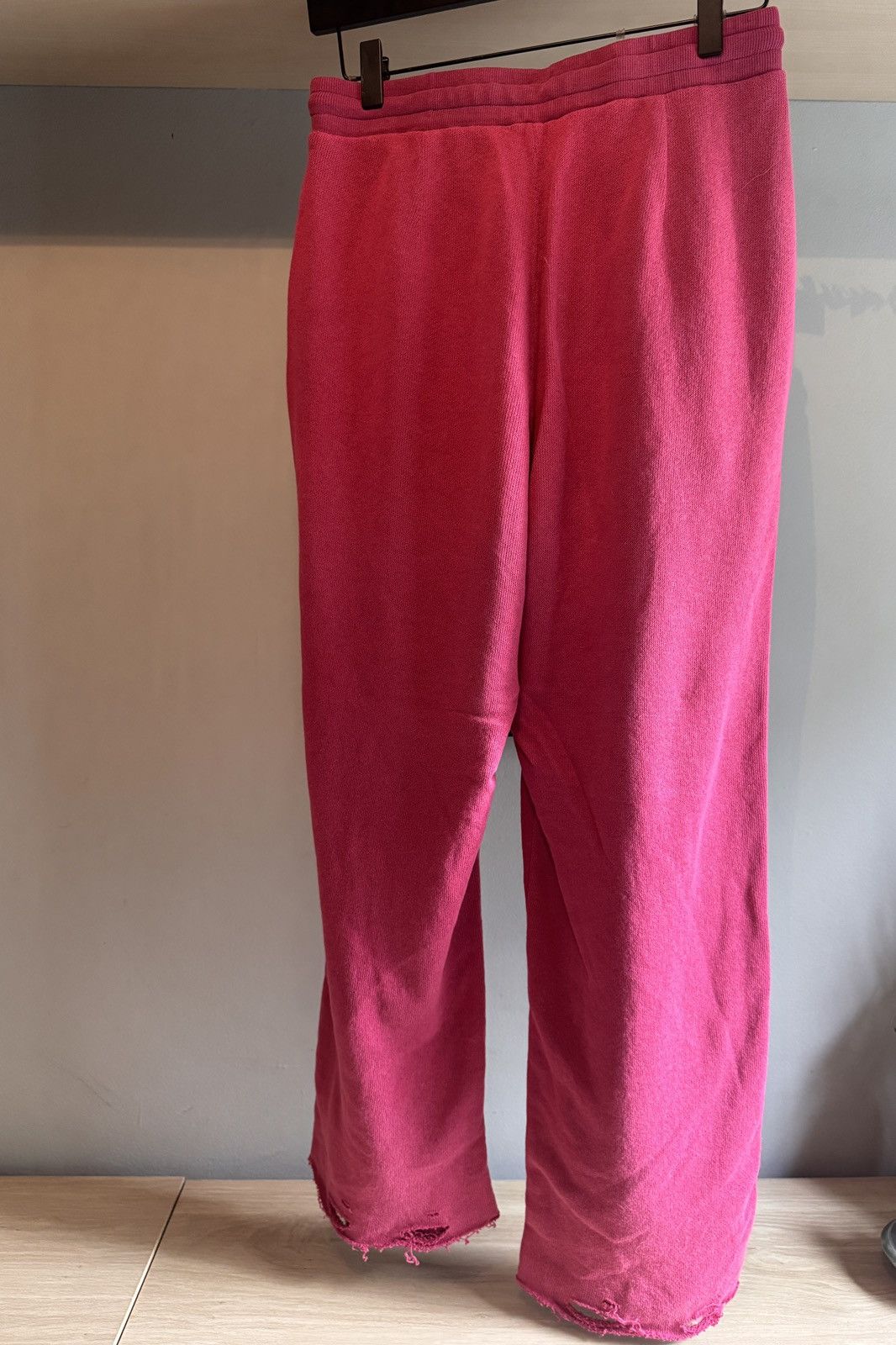 R13 Cropped Pleated Wide Leg Sweatpant Size 30" / US 8 / IT 44 - 4 Thumbnail