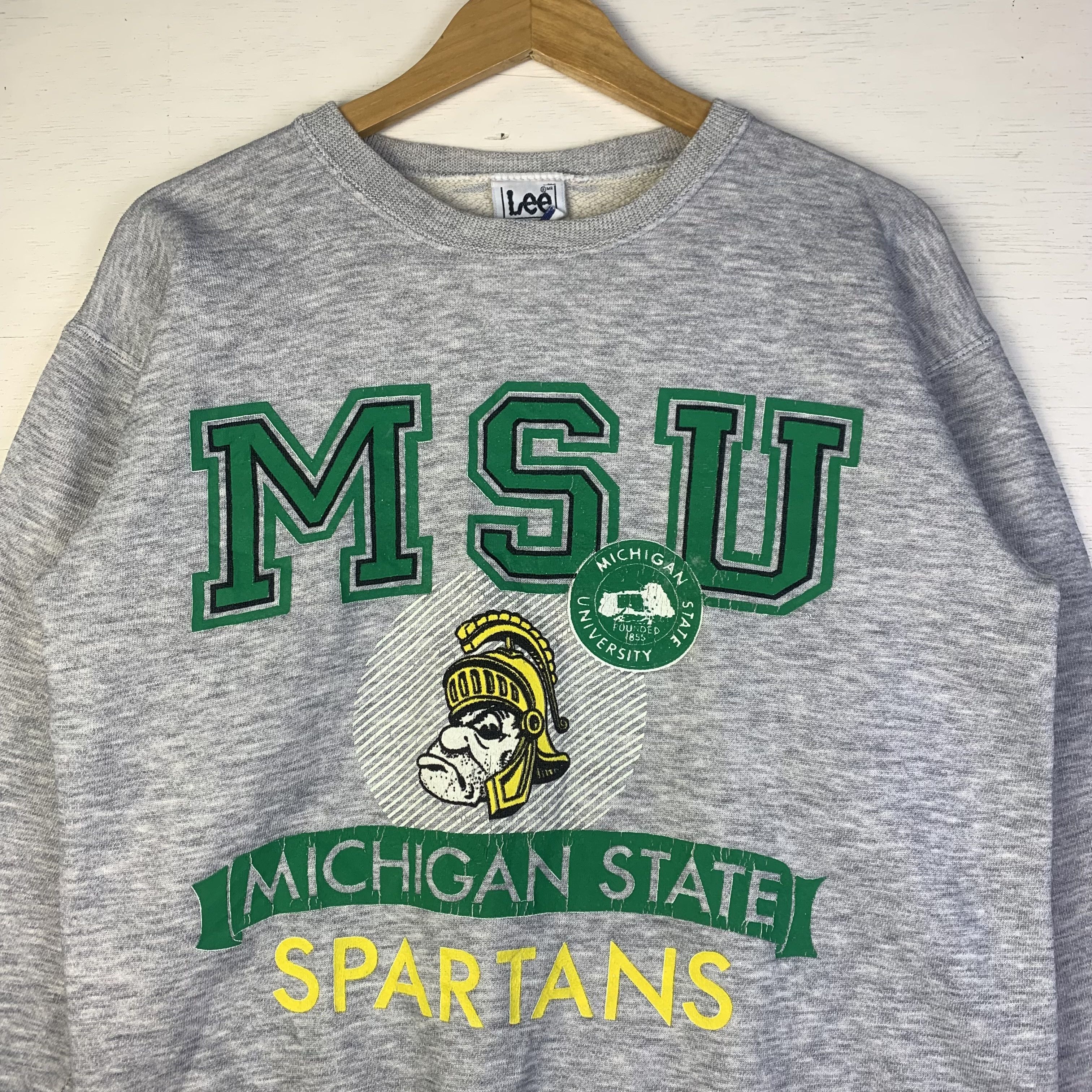 Lee Rare Vintage Michigan State University Spartans Sweatshirt Size US S / EU 44-46 / 1 - 4 Thumbnail