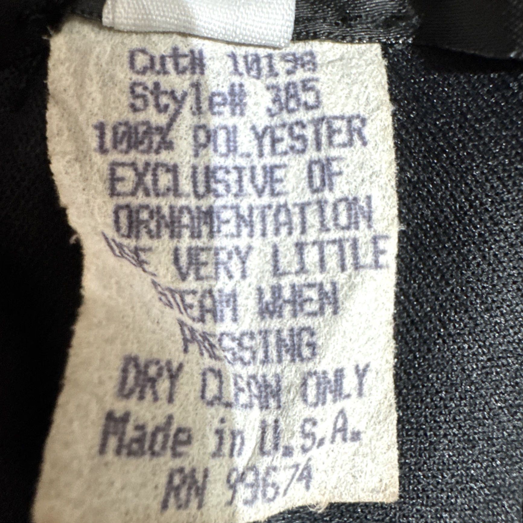 Vintage VINTAGE Chelsea Nites Dress Size 10 Sleeveless Cowl Neck Knee Length Black Polyester Women 90s Party Cocktail Sheath USA Size L / US 10 / IT 46 - 7 Thumbnail
