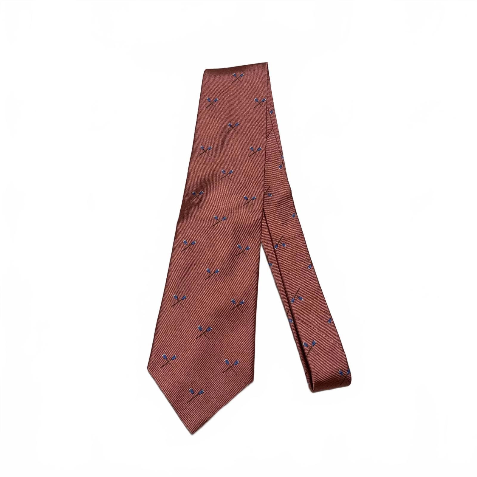 Brooks Brothers Brooks Brothers Men's OSFA Dusty Rose Silk Tie Size ONE SIZE - 1 Thumbnail