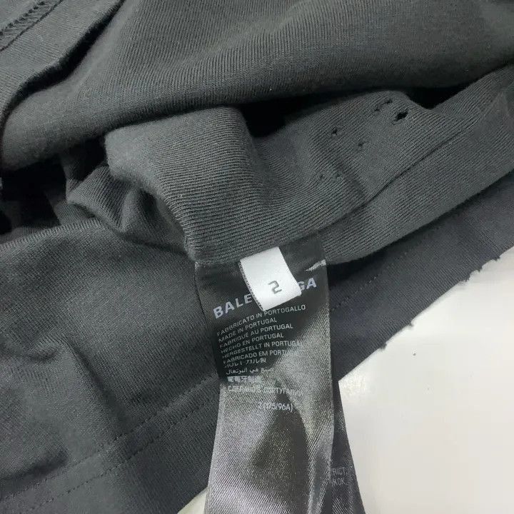 Balenciaga Balenciaga Balenciaga SS24 Logo Print Black TShirt -2507 Size US M / EU 48-50 / 2 - 5 Thumbnail