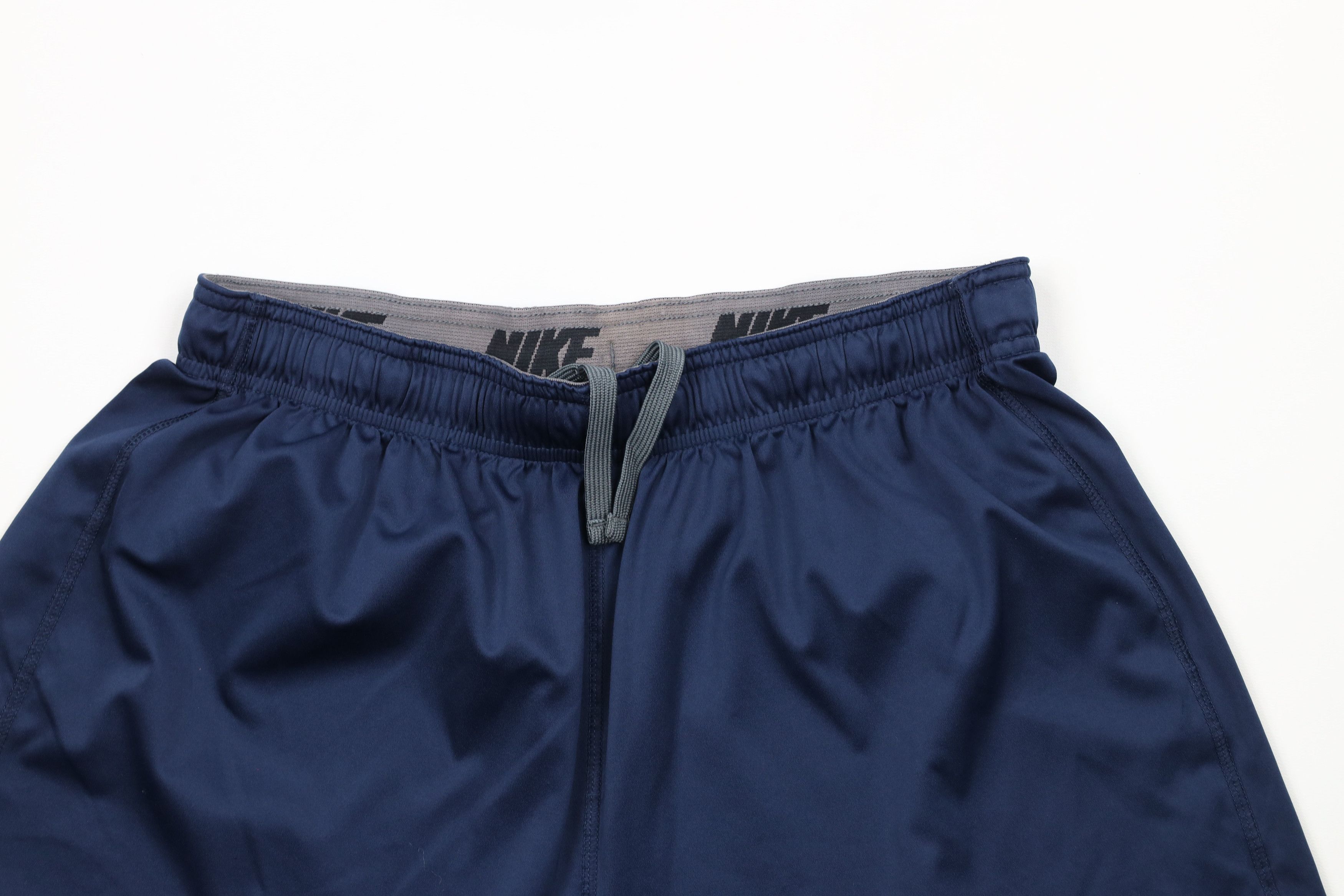 Nike × Vintage Vintage Nike Scott Mini Swoosh Gym Basketball Shorts Blue Size US 34 / EU 50 - 2 Thumbnail