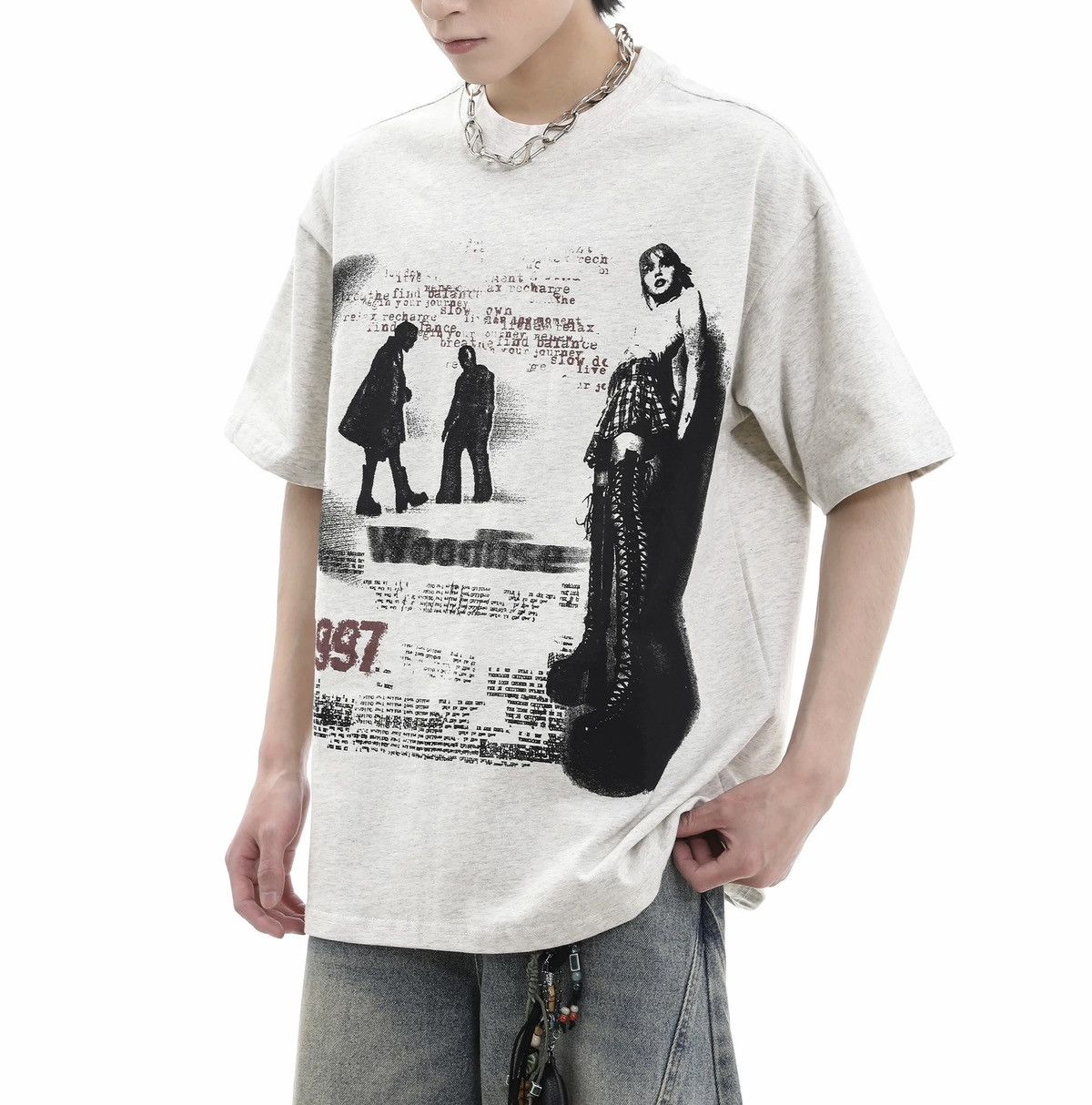 Japanese Brand × Vintage Retro punk tshirt Size US L / EU 52-54 / 3 - 1 Thumbnail