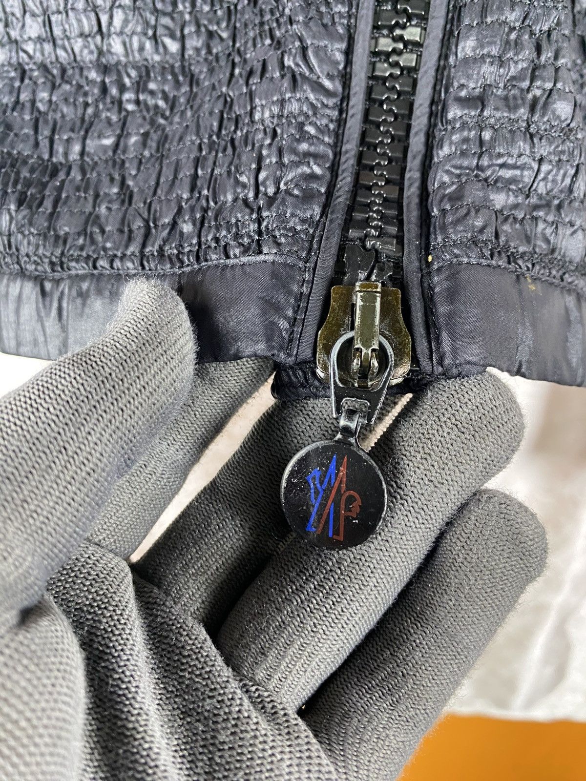 Moncler Moncler Asymmetrical Zip Women’s Technical Designer Jacket Size XS / US 0-2 / IT 36-38 - 9 Thumbnail