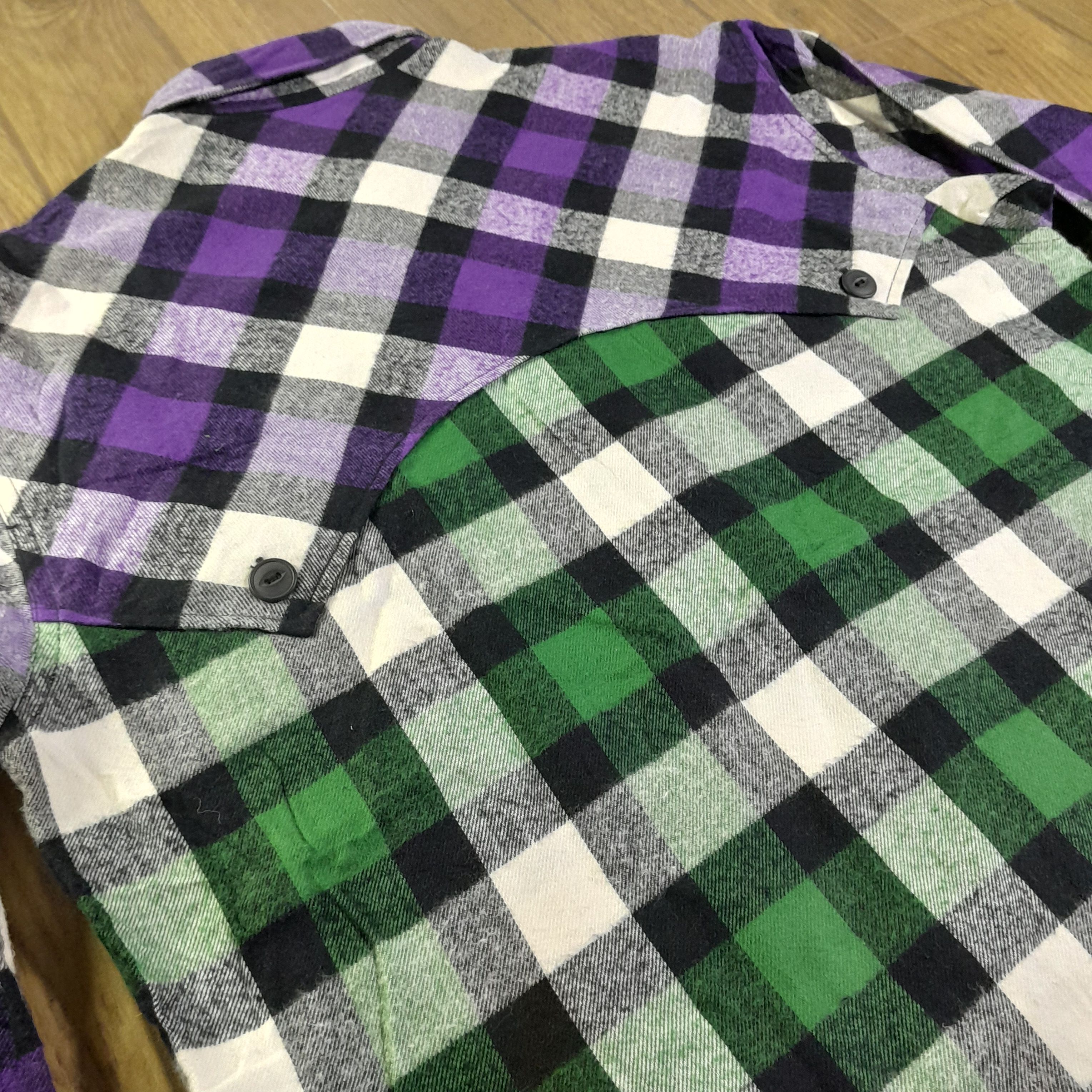 Japanese Brand Rolling Cradle Japan Wool Flannel Vintage Shirt Size US M / EU 48-50 / 2 - 5 Thumbnail