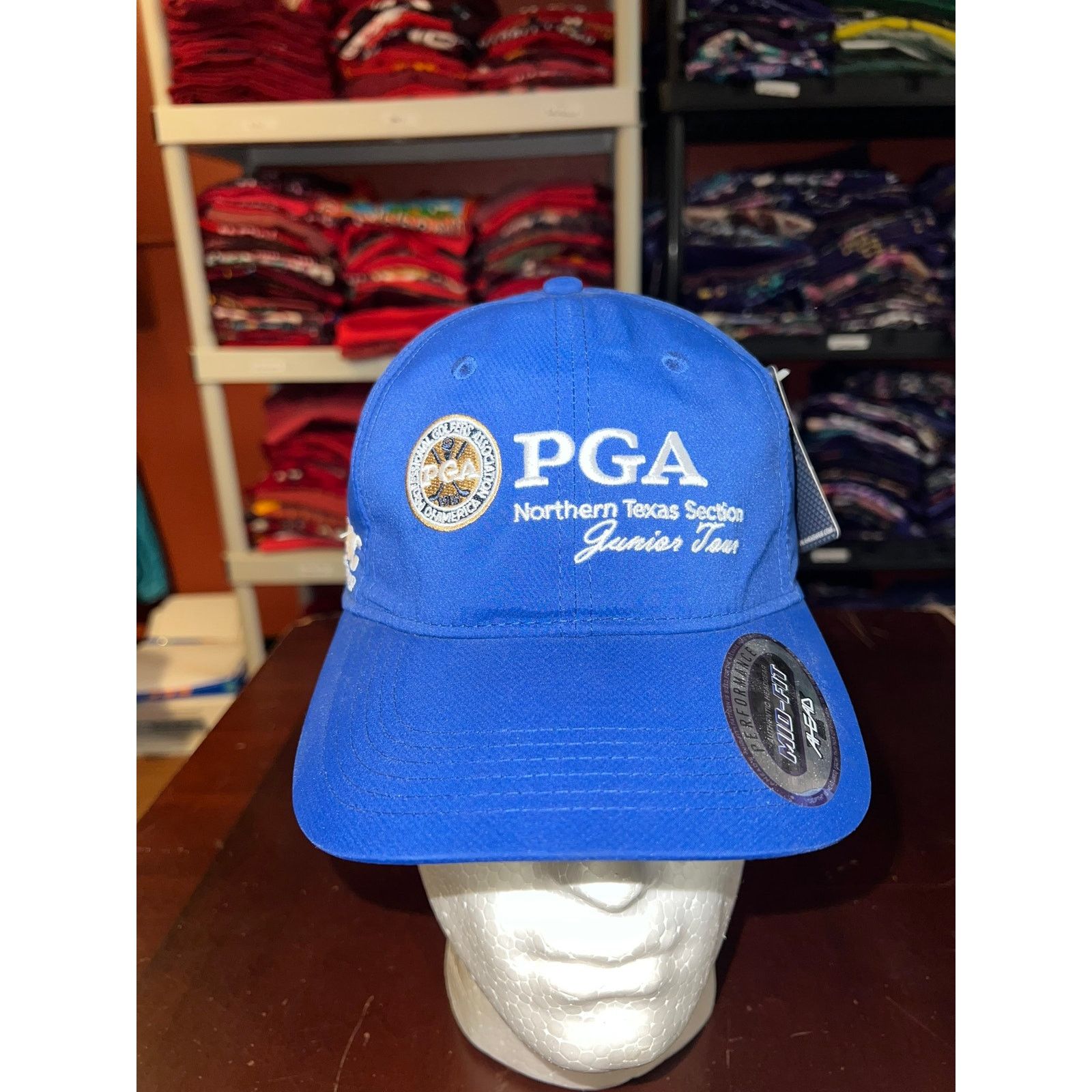 PGA Tour PGA Hat Northern Texas Section Junior Tour Mens Golf Golfing Size ONE SIZE - 1 Thumbnail