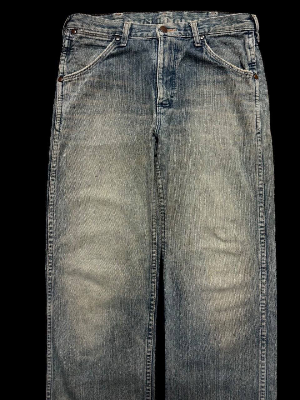 Other INSANE THRASHED 90s Wrangler Mudwash Distressed Sick Style Size US 30 / EU 46 - 3 Thumbnail