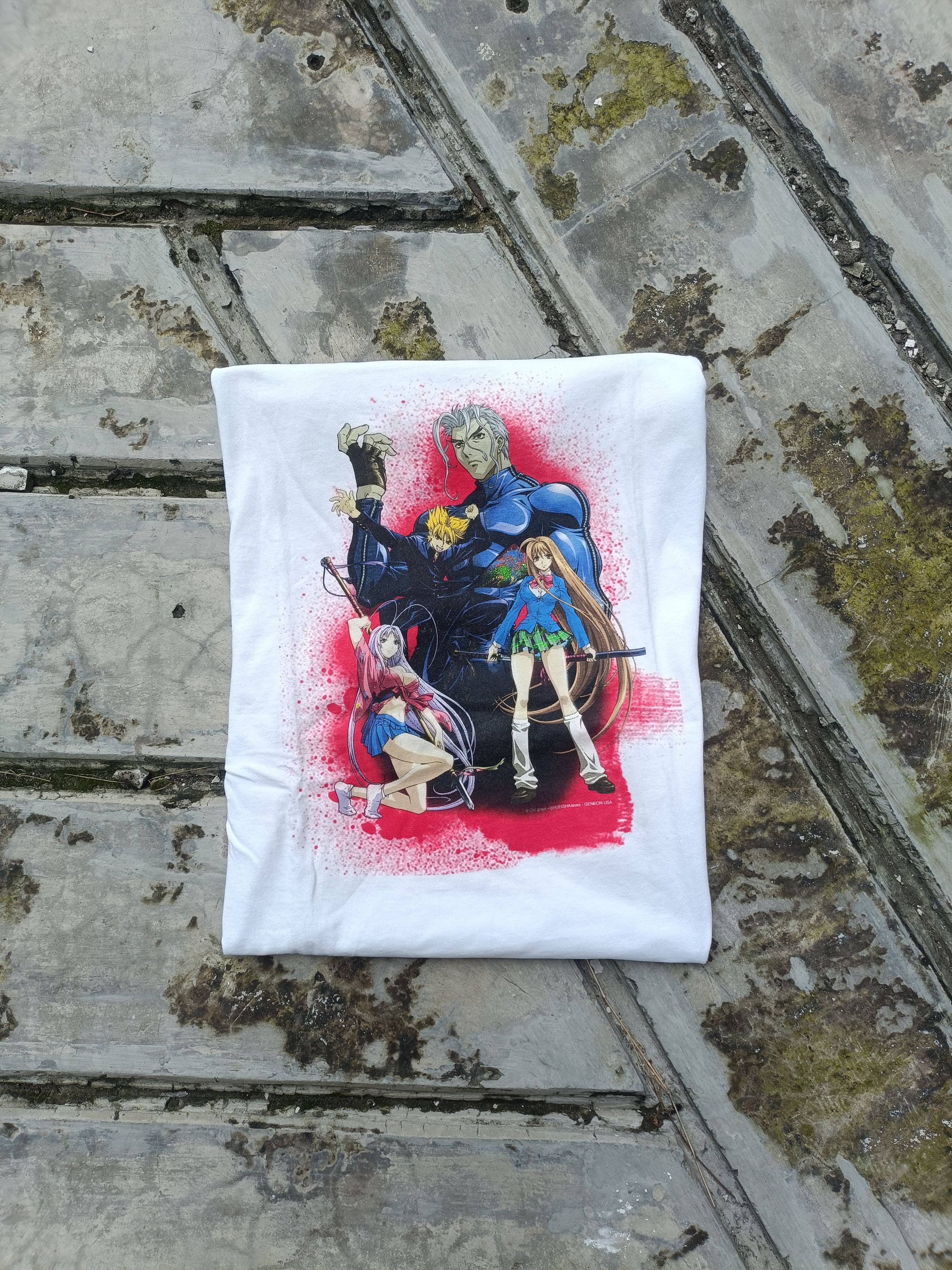 vintage anime tenjo tenge shirt bomb a head