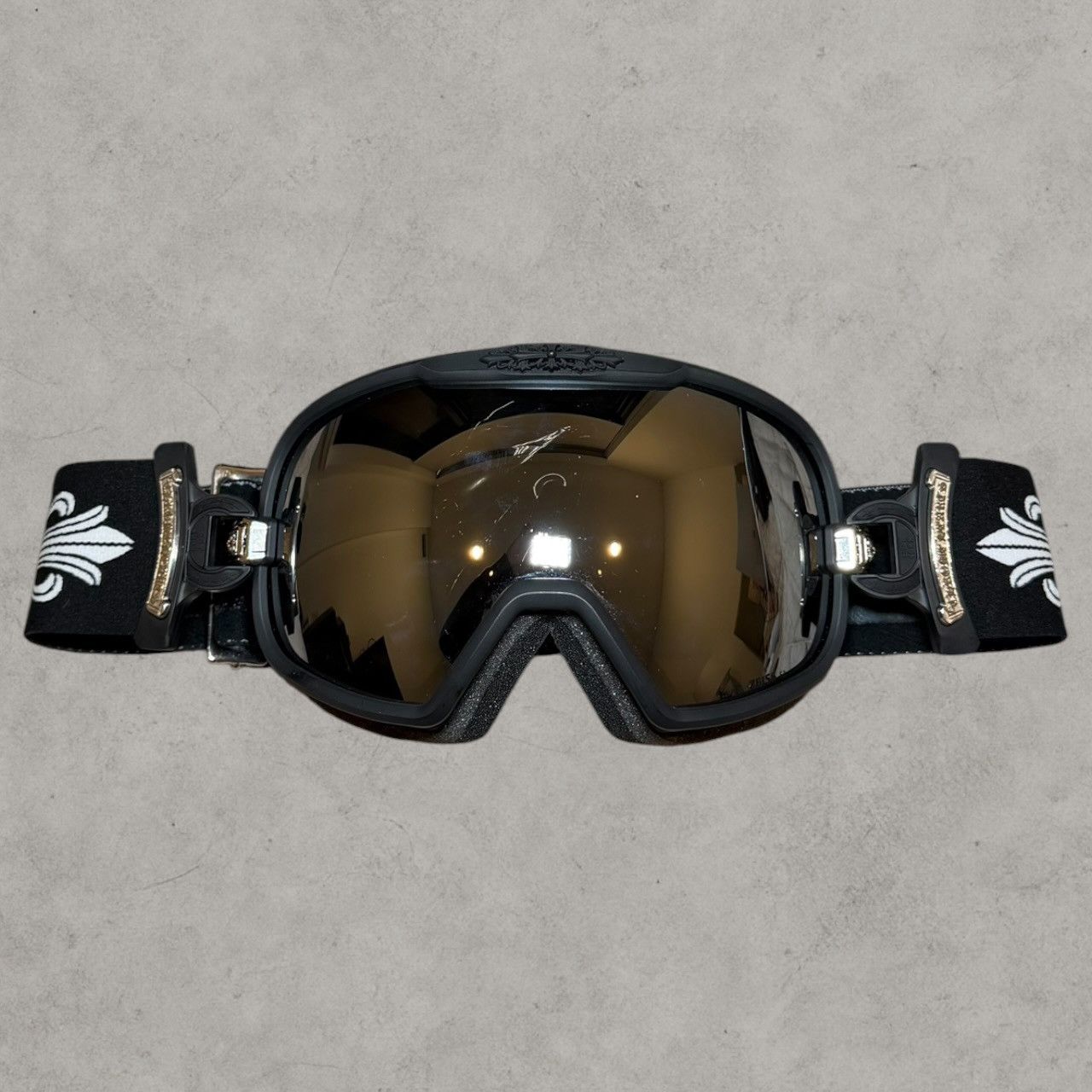 Chrome Hearts Chrome Hearts Silver Morning Floral Strap .925 Ski Goggles Size ONE SIZE - 2 Thumbnail